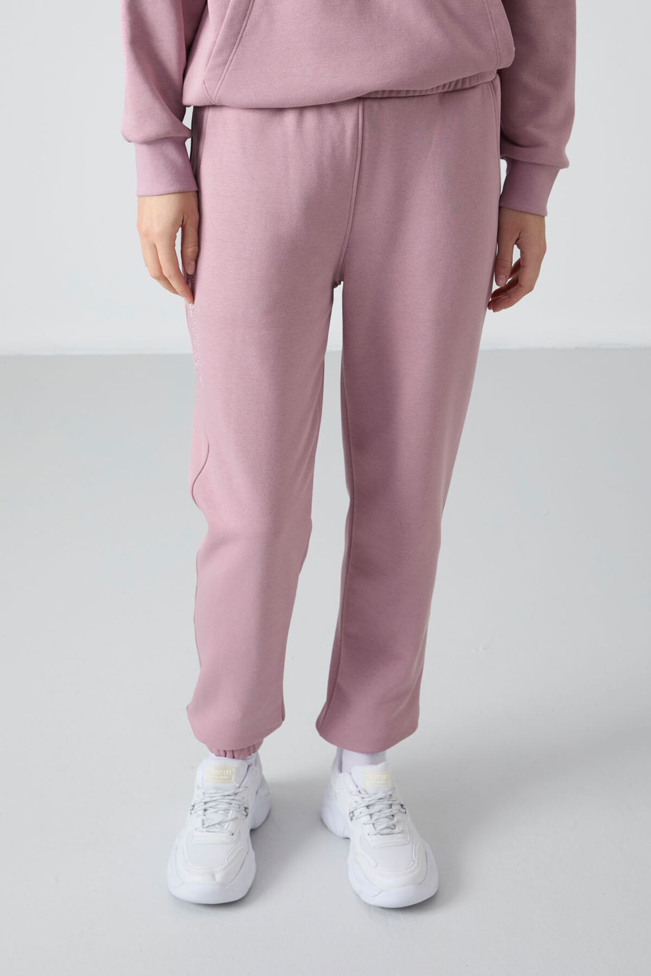 TOMMY Oversized Hooded Sweatshirt And Pants Set 4