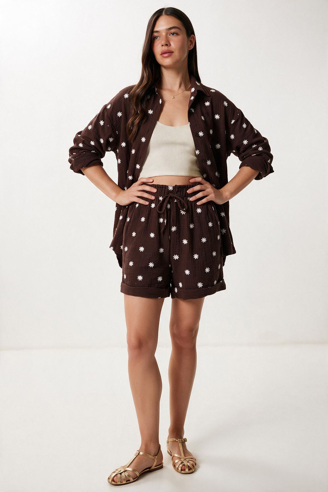 ISTANBUL Cotton Two-Piece Coord Set 4
