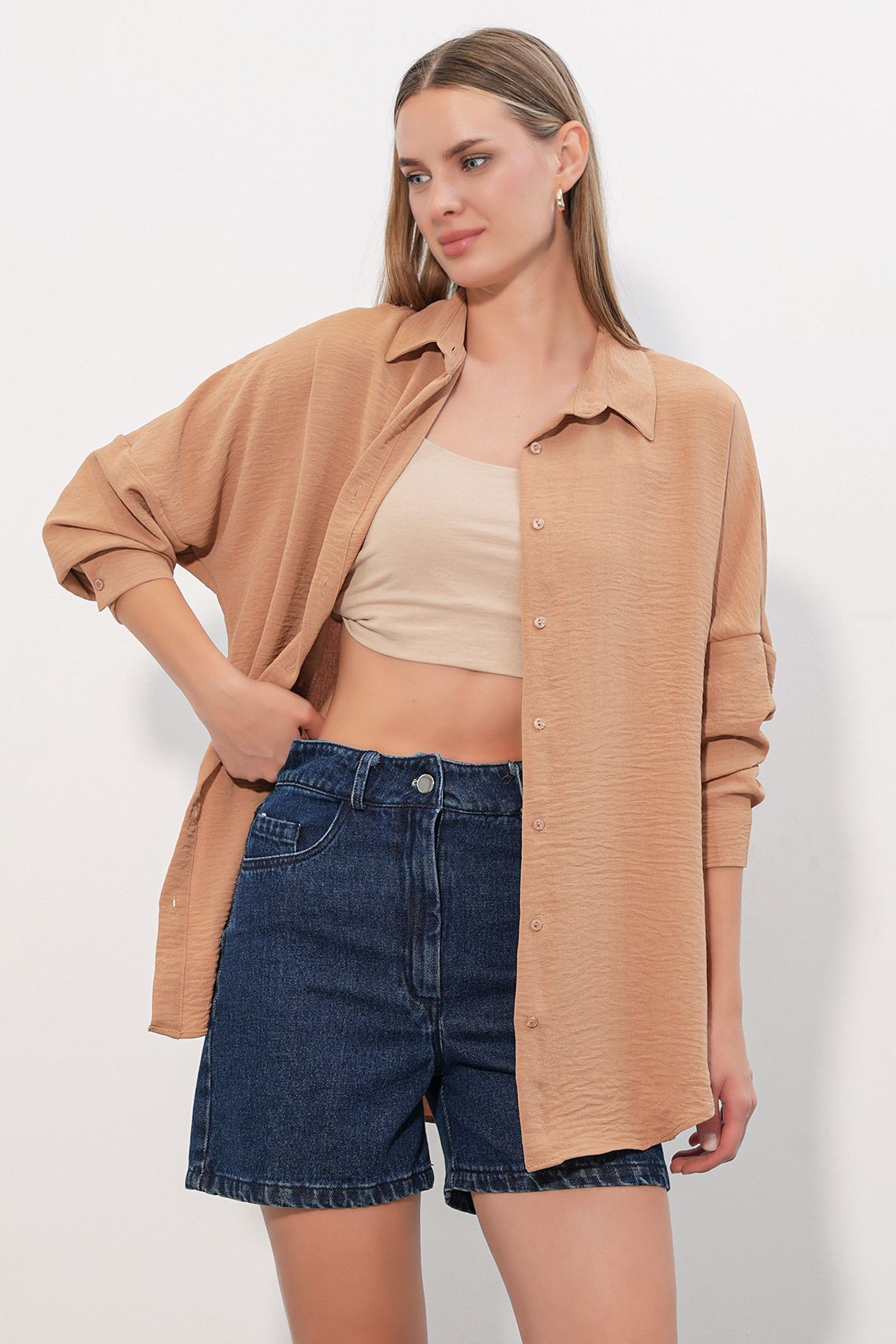 BDART Women's Oversized Long Shirt 4