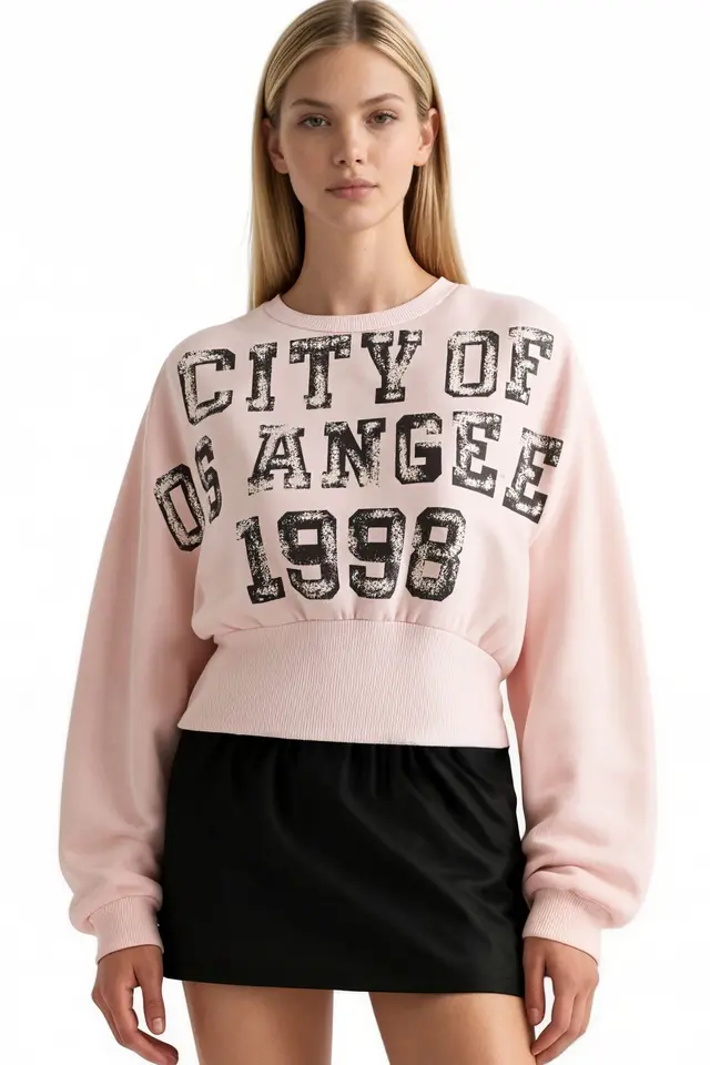 BUSEM Women's Cotton-Blend Sweatshirt