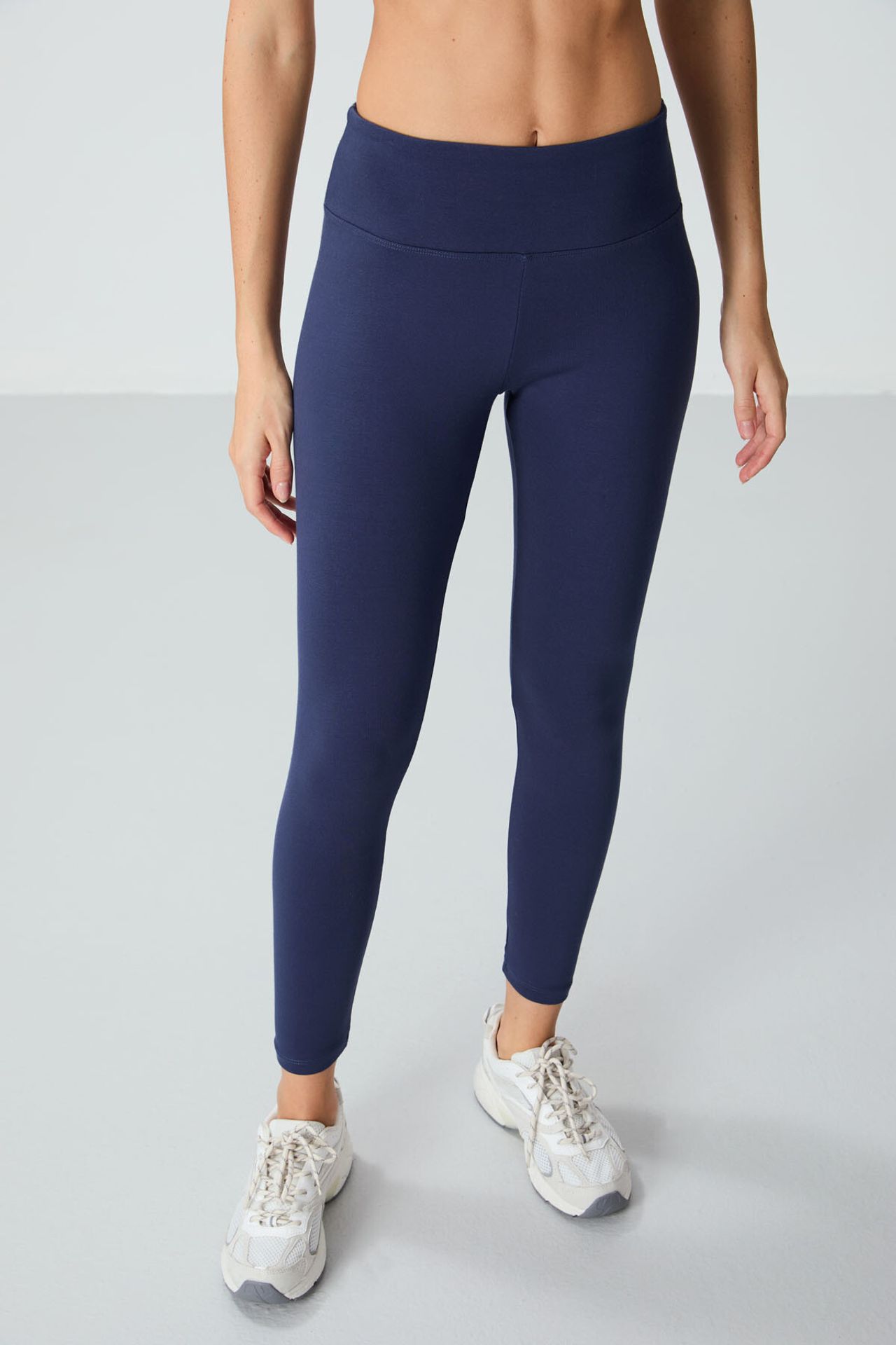 TOMMY High-Waist Cotton Blend Leggings 4