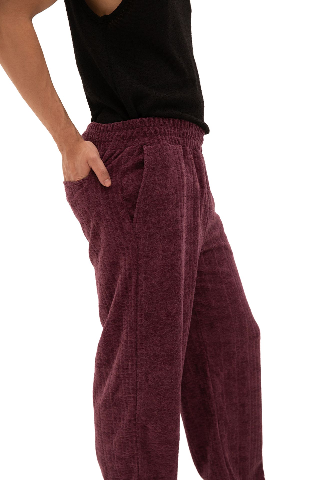 GIESTO Men's straight-leg knit pants 2