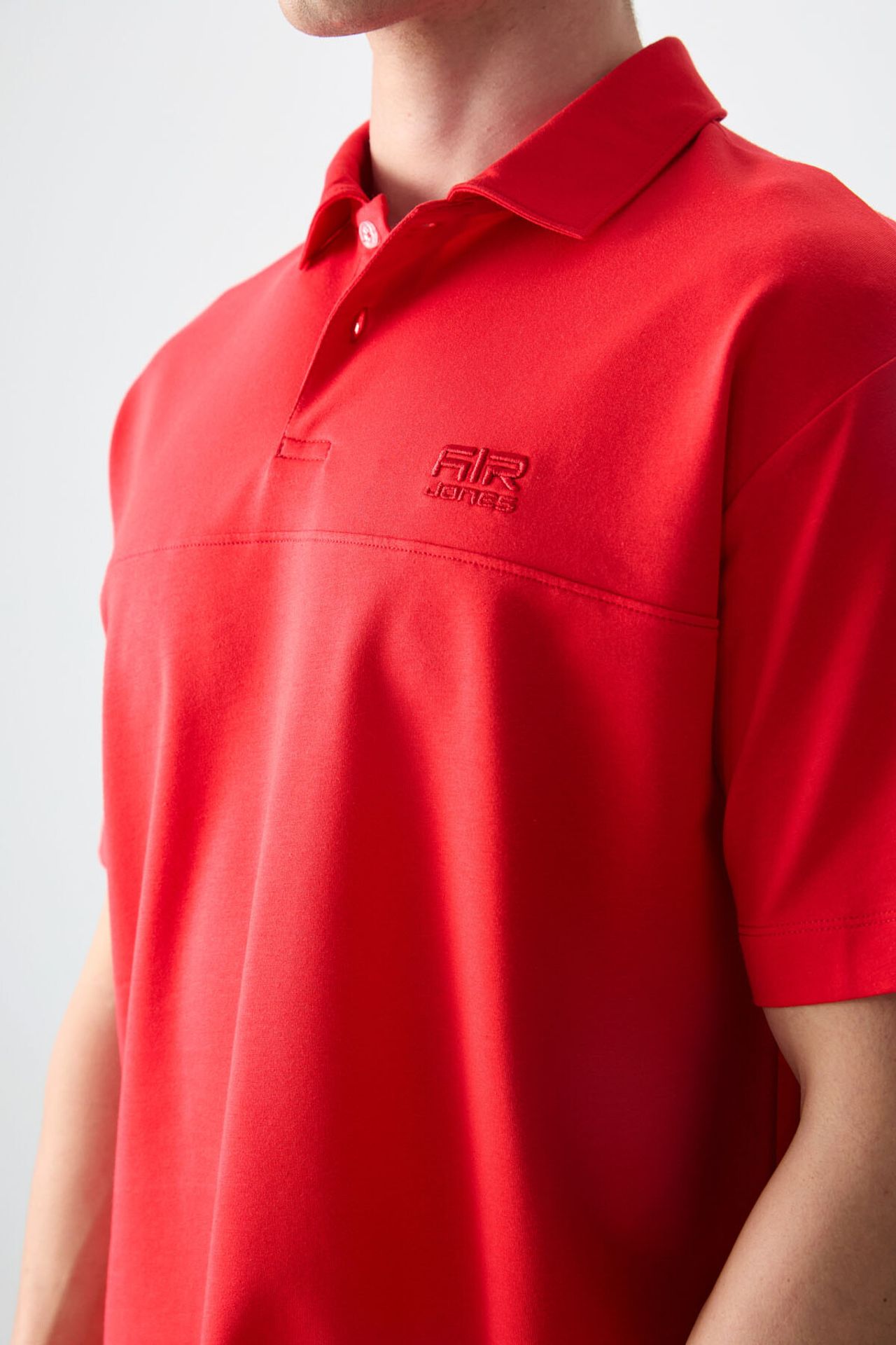 TOMMY Oversized Polo Collar T-Shirt 3