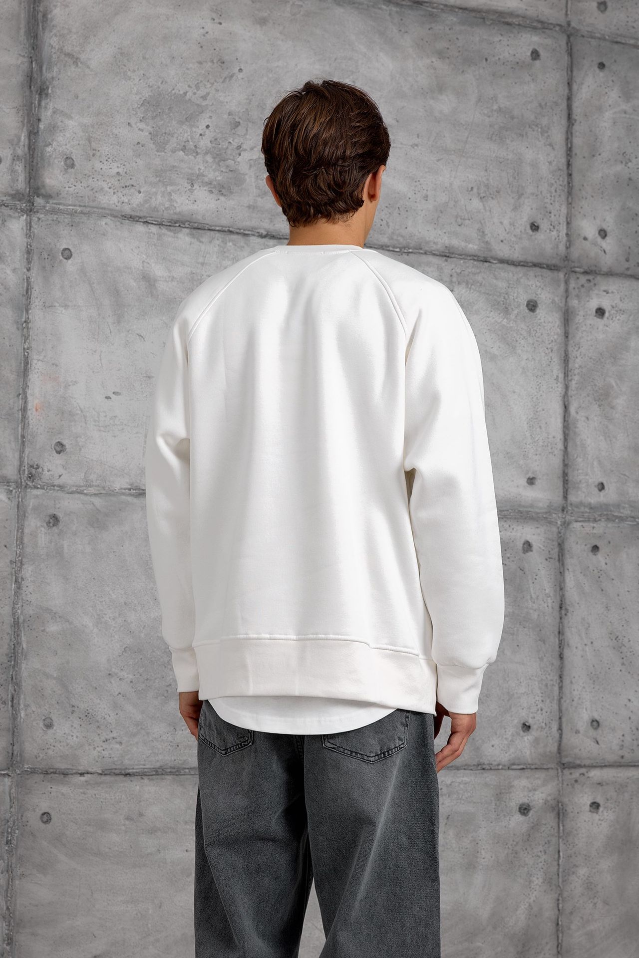 NOMARC Regular Kalıp Bisiklet Yaka Sweatshirt 3