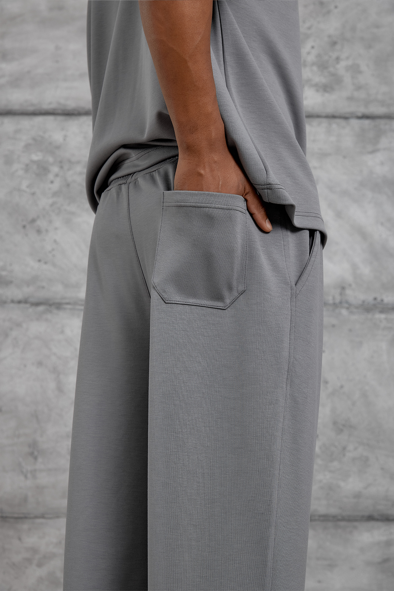 NOMARC Geniş Paça Bağcıklı Jogger Pantolon 5
