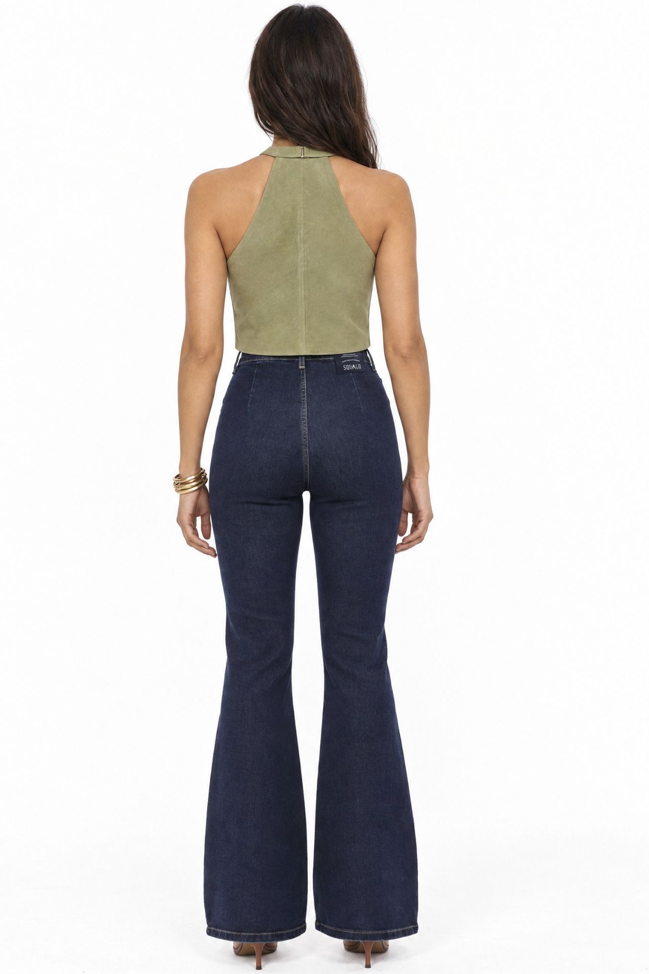 SQUALO Women's Straight-Leg Pants 3