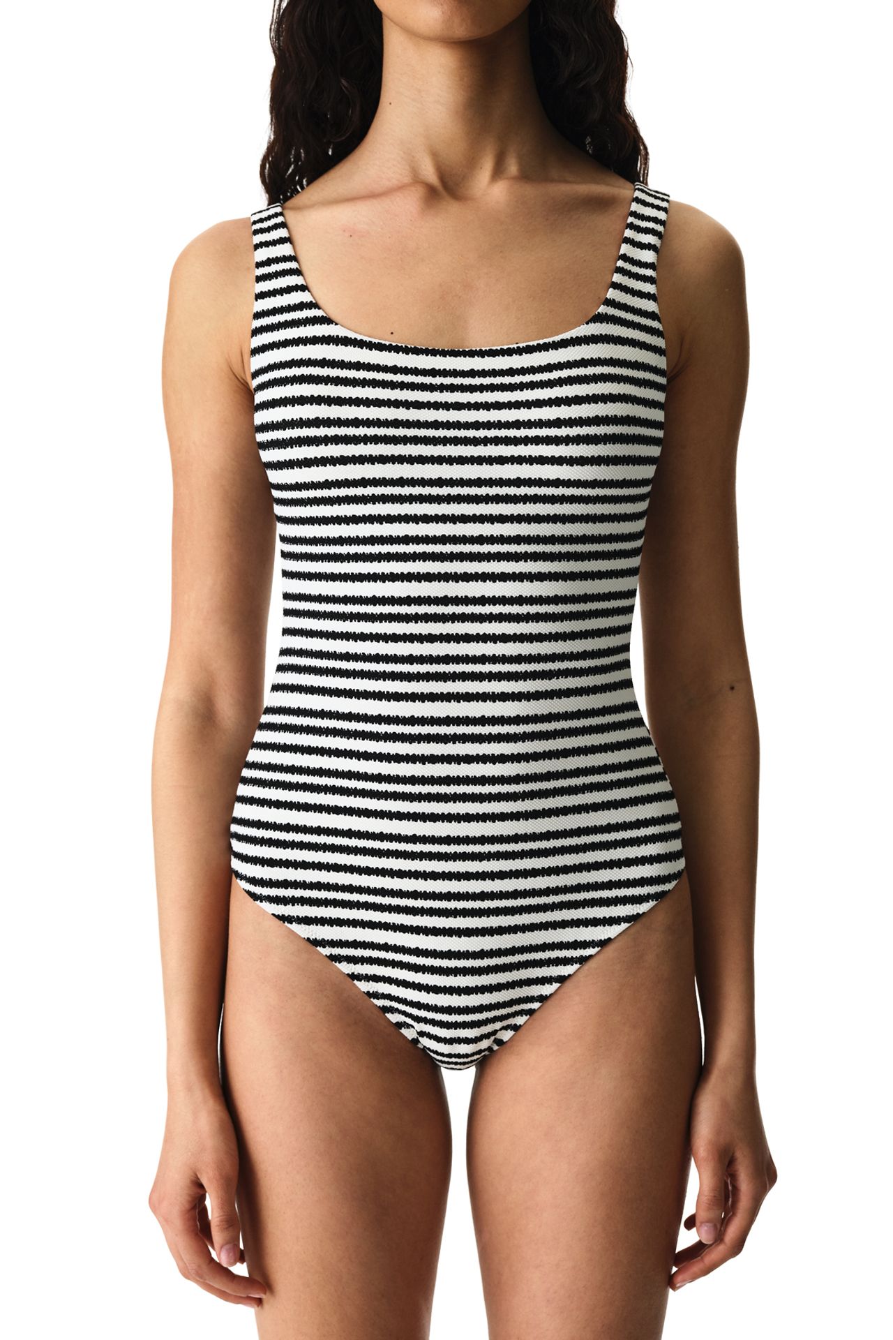 PENTI Ringel Sport Striped Textured Swimsuit 3
