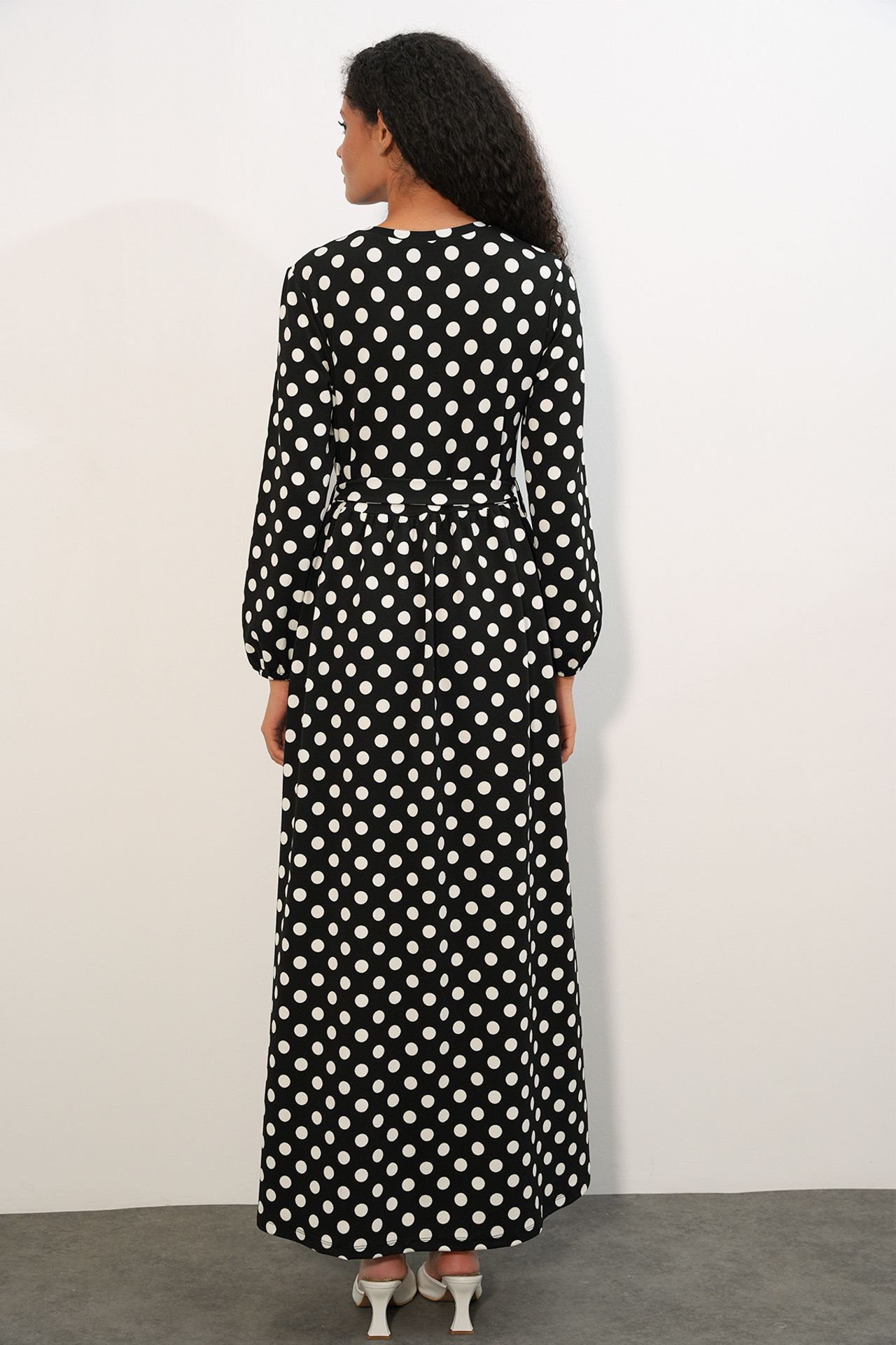 BDART Floral Maxi Knit Dress With Bow Detail 6