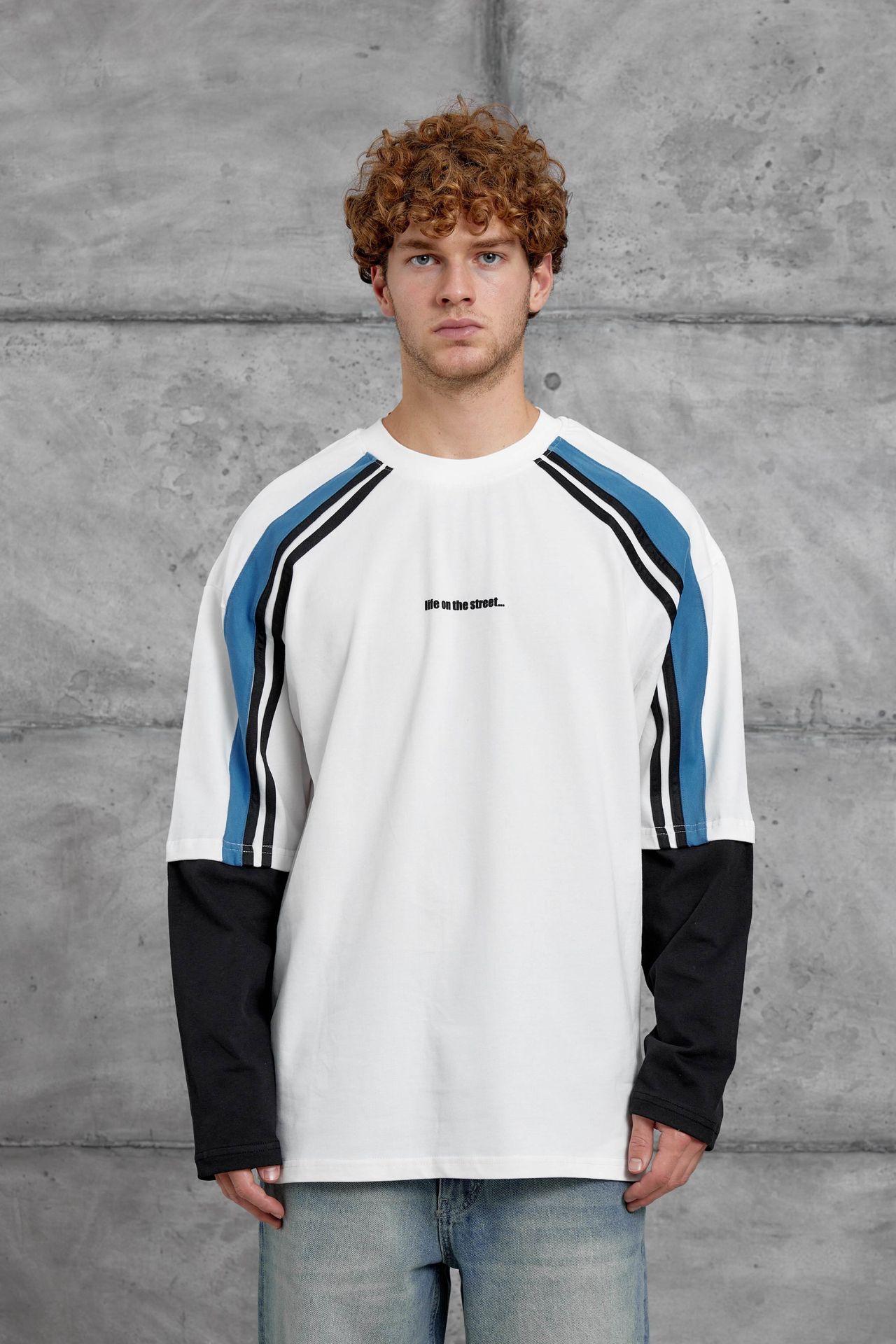NOMARC Normal Kalıp Bisiklet Yaka Sweatshirt 1