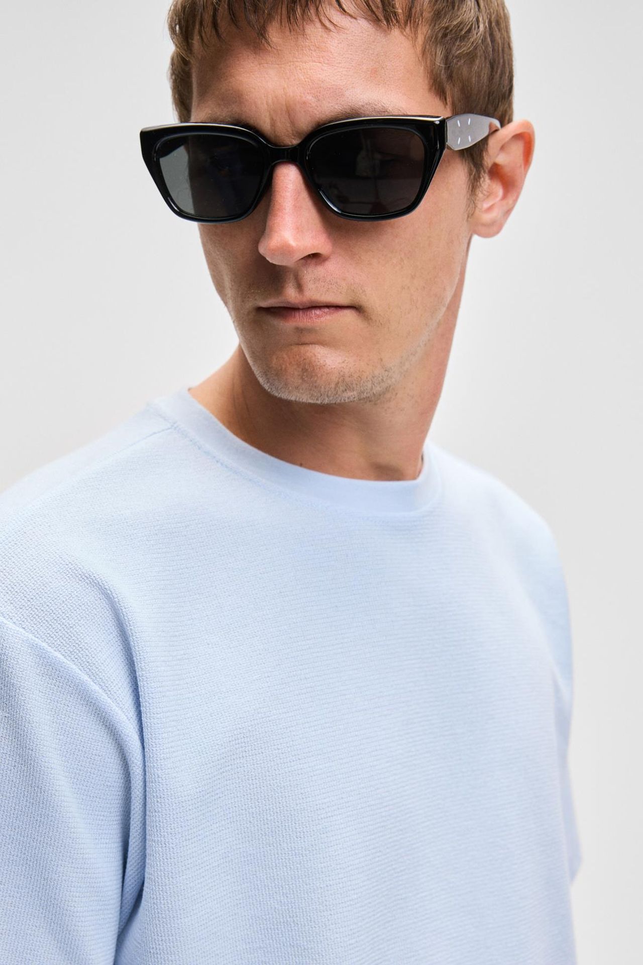 GRIMELANGE Crew Neck Relaxed Short Sleeve T-Shirt 5