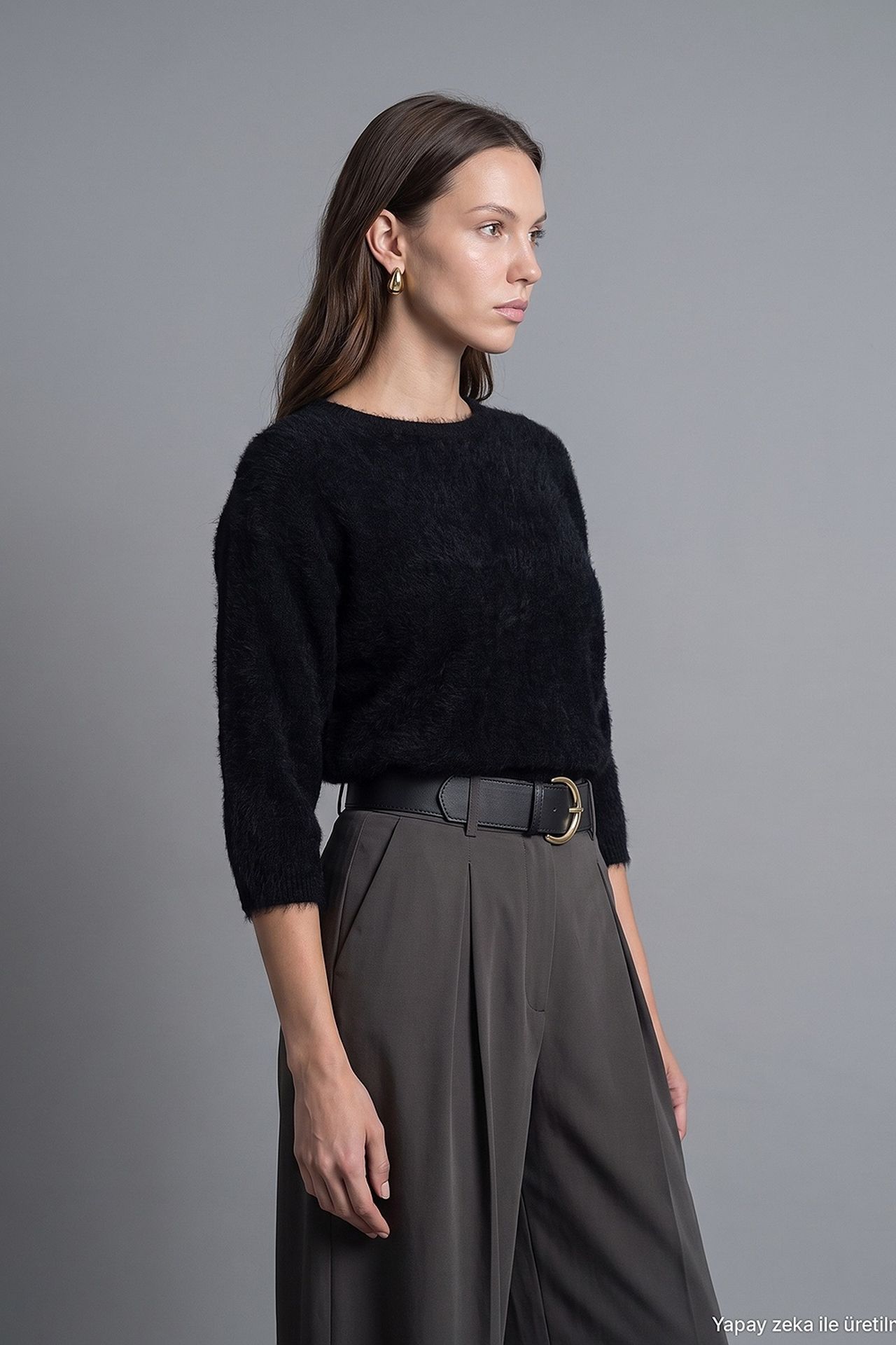 DILVIN Women's Wool Blend Sweater 3