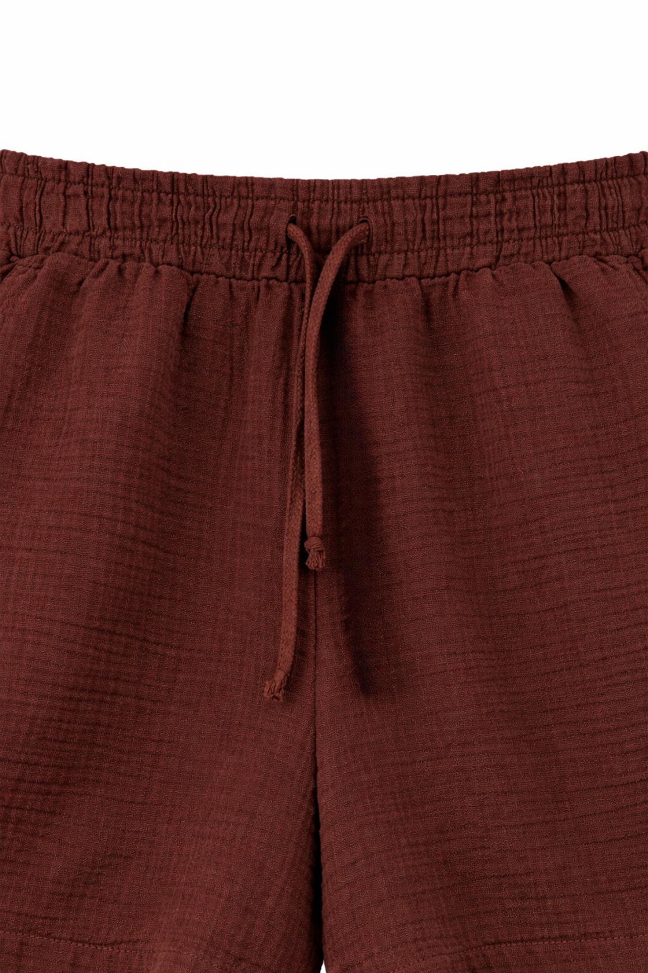 Mixray High-Waist Textured Wide-Leg Shorts 2