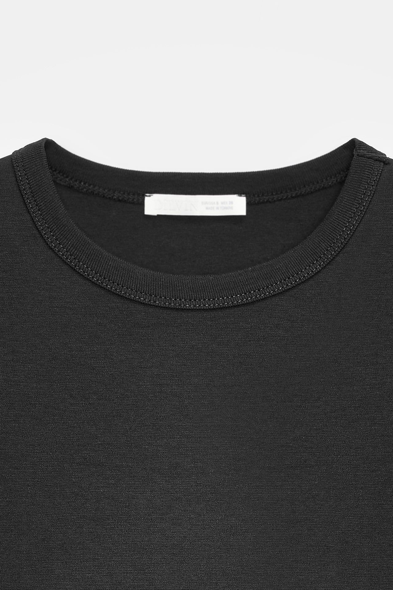 DILVIN Women's Solid Crew Neck T-Shirt 7