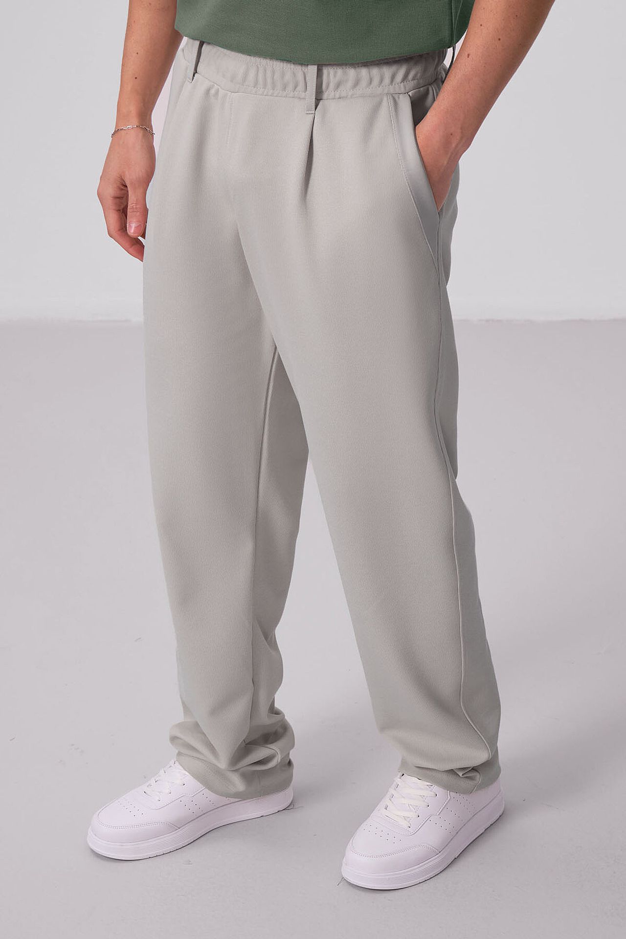 TOMMY Men's Wide-leg Palazzo Trousers 4