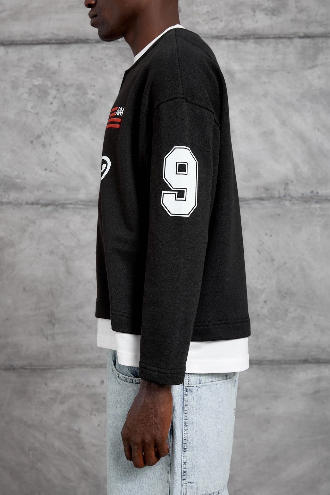 NOMARC Regular Kalıp Bisiklet Yaka Sweatshirt 3