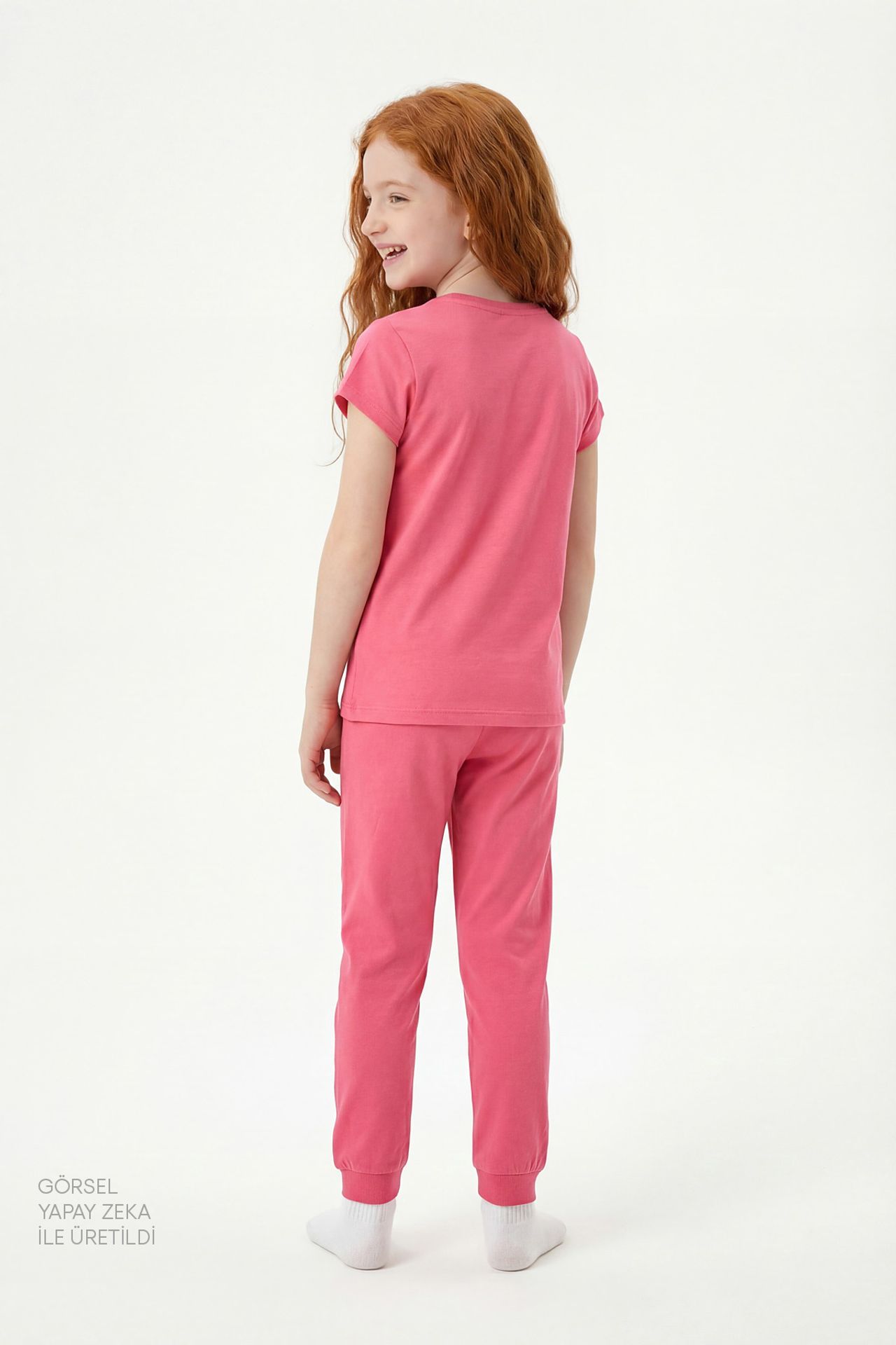PENTI Girls' Cute Rabbit Pajama Set 2