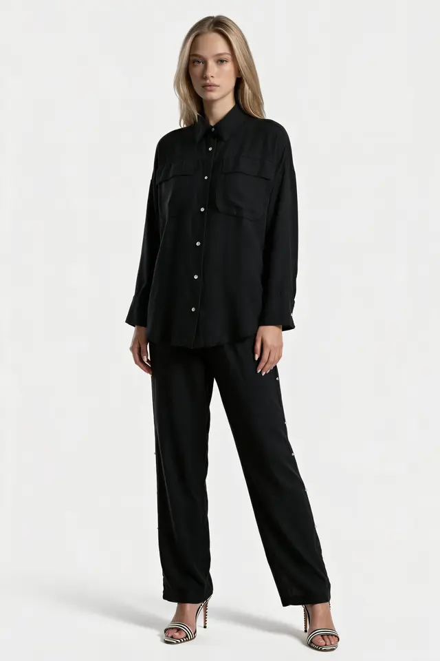 MSN Linen Cotton Suit Set