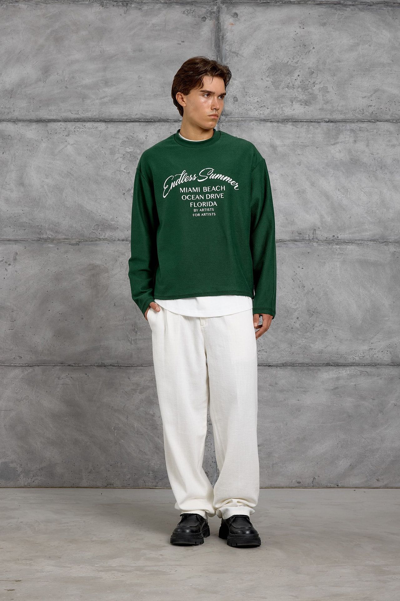 NOMARC Rahat Bisiklet Yaka Sweatshirt 6