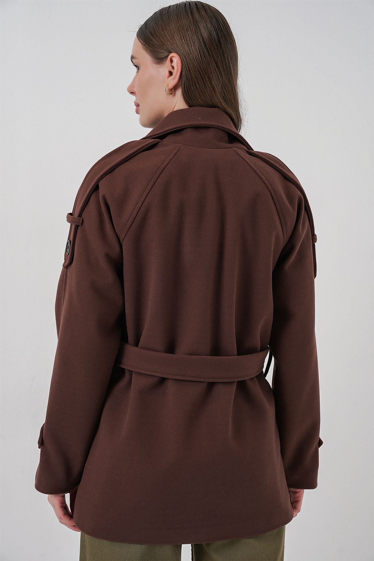 BDART Textured Gabardine Buttoned Coat 7
