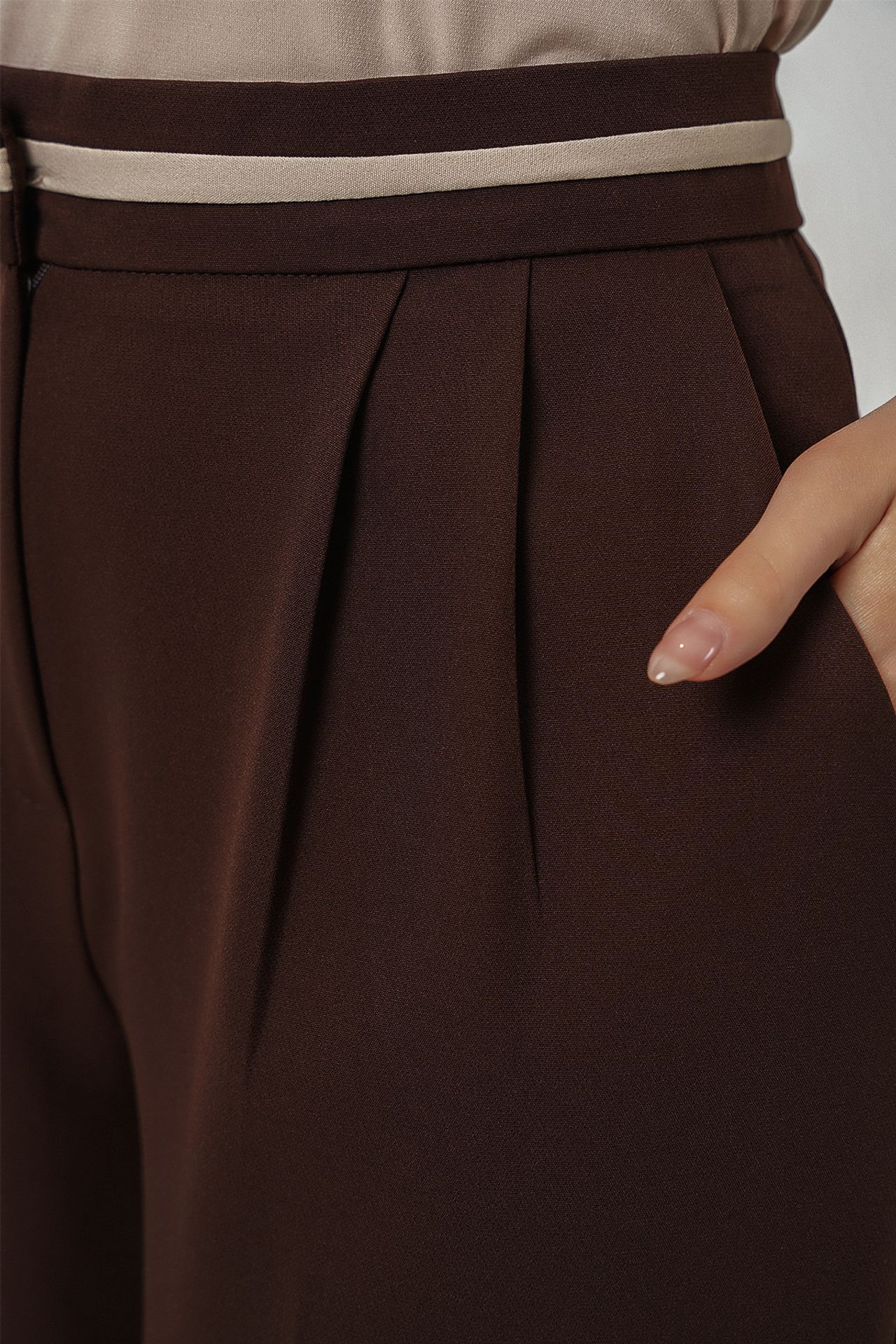 BDART High Waist Wide Leg Trousers with Pockets 6