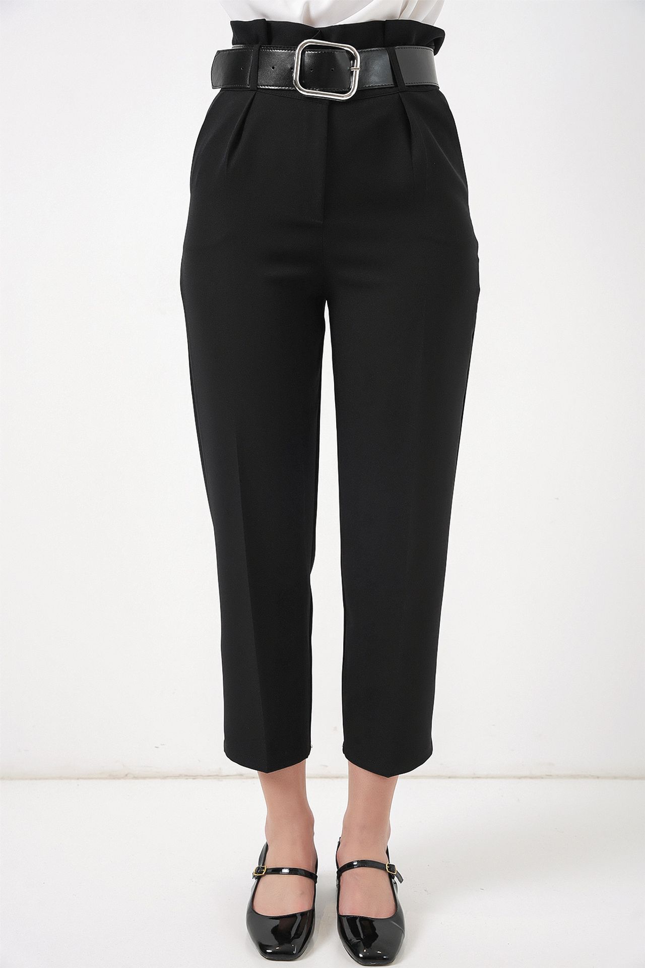 BDART Ankle Length Straight Pants with Bow 4