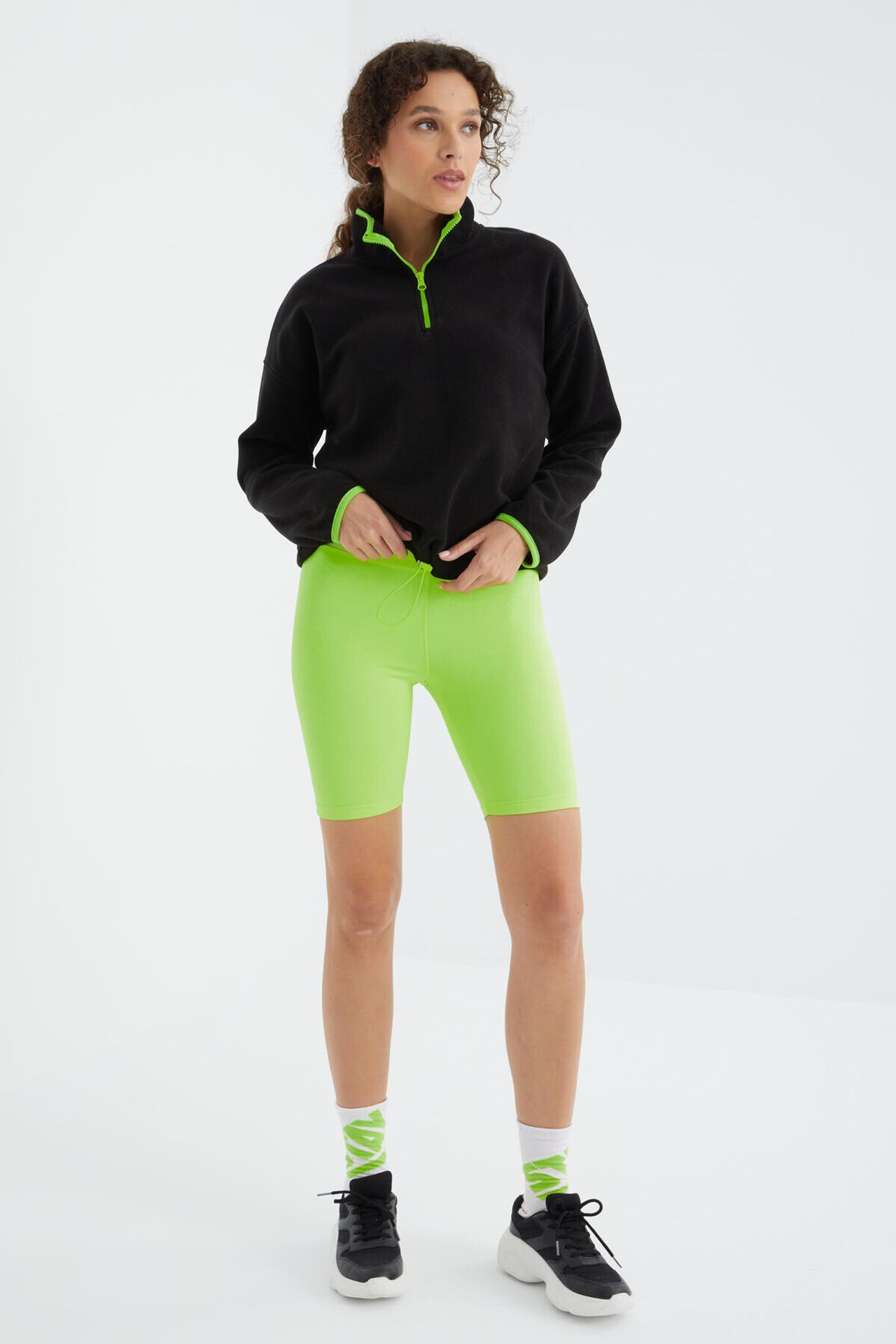 TOMMY Oversized Plush Half-zip Sweatshirt 2