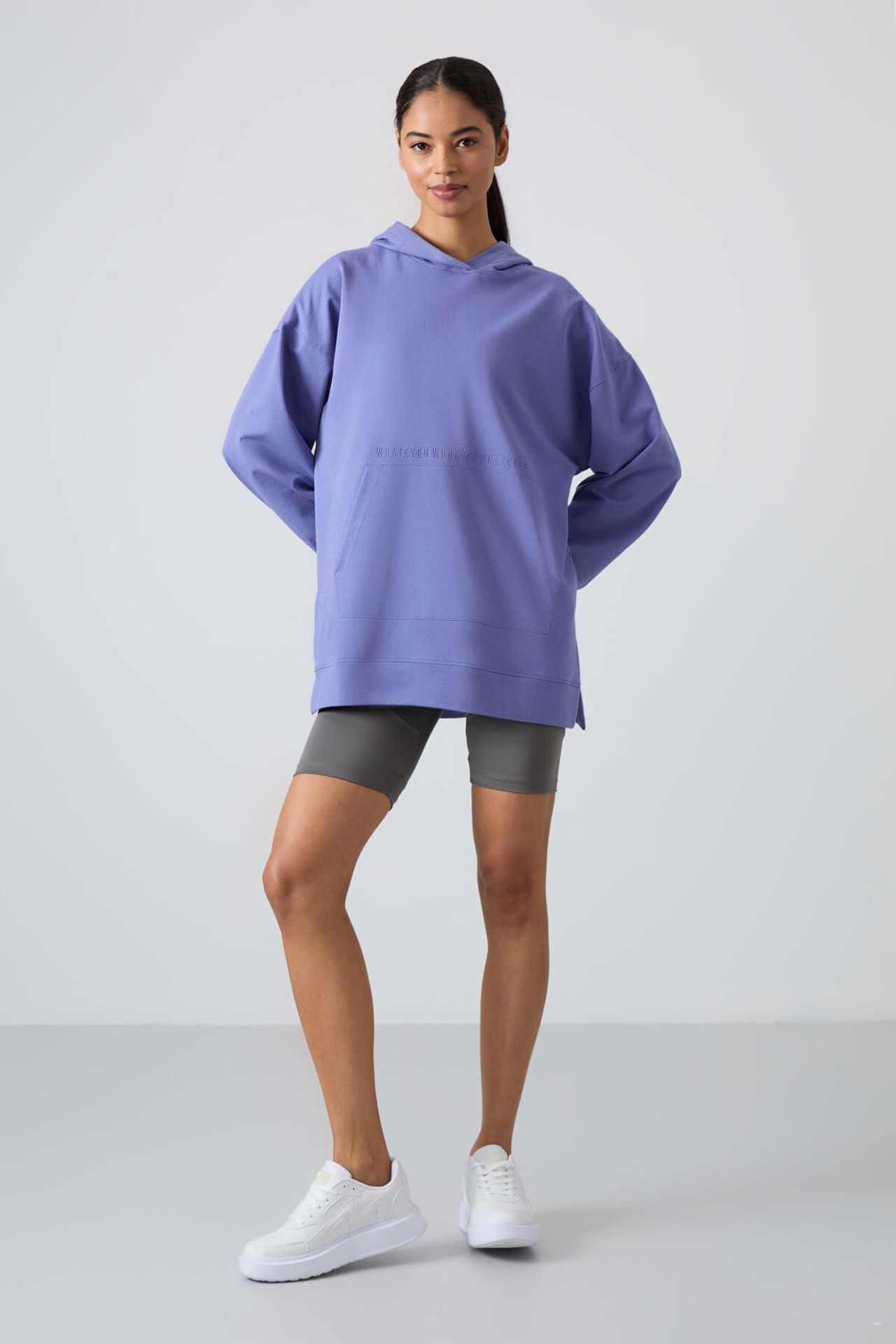 TOMMY Oversized Printed Hooded Sweatshirt 2