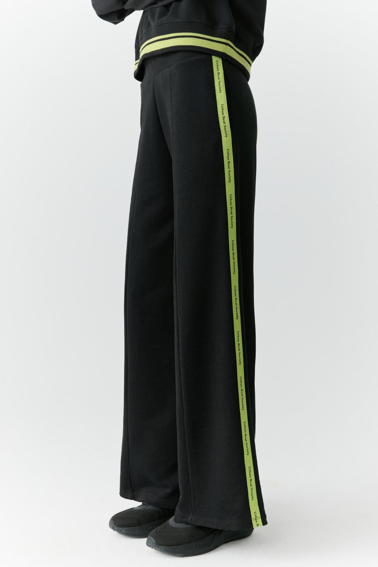 GRIMELANGE Geniş Paça Elastik Belli Jogger Pantolon 4