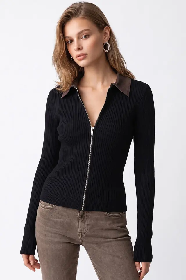 MIXRAY Women's Knit Cardigan