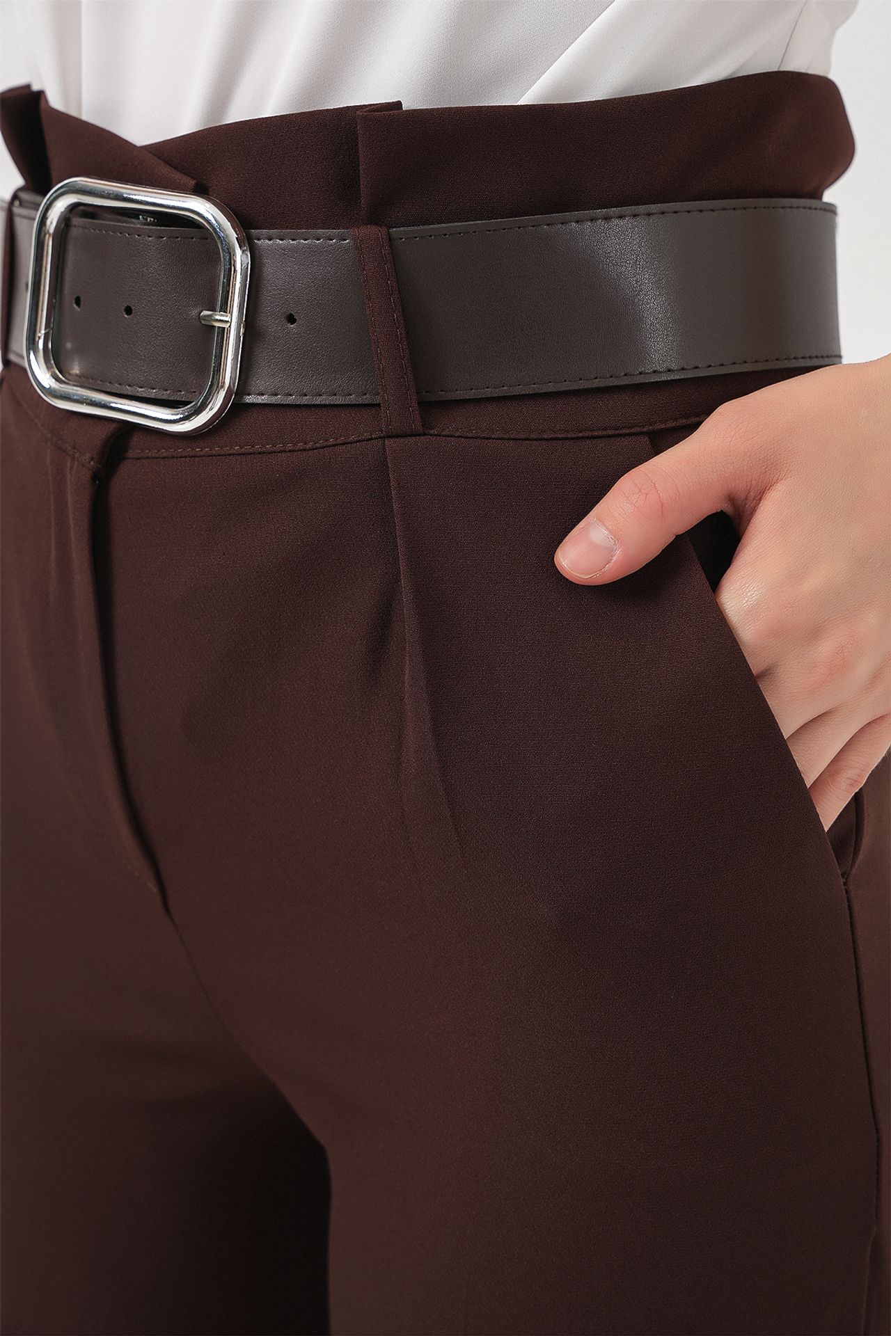 BDART Ankle Length Straight Pants with Bow 7