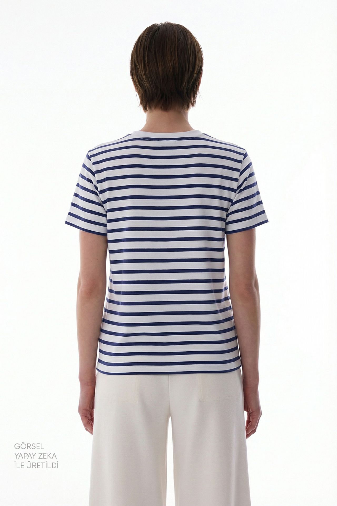 PENTI Stripe Premium Striped Short Sleeve T-Shirt 5