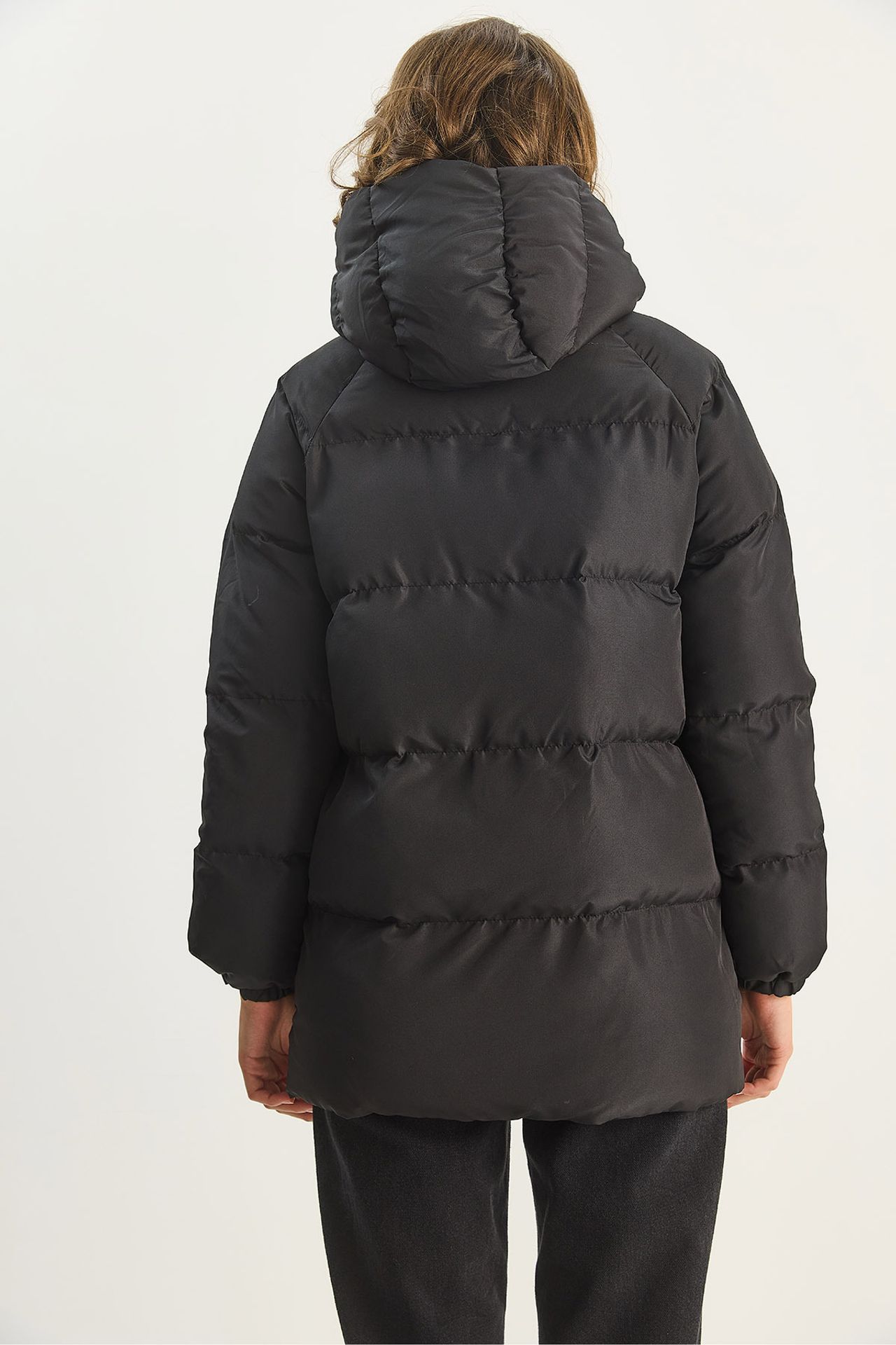 LUCCI Hooded Puffer Down Coat 6