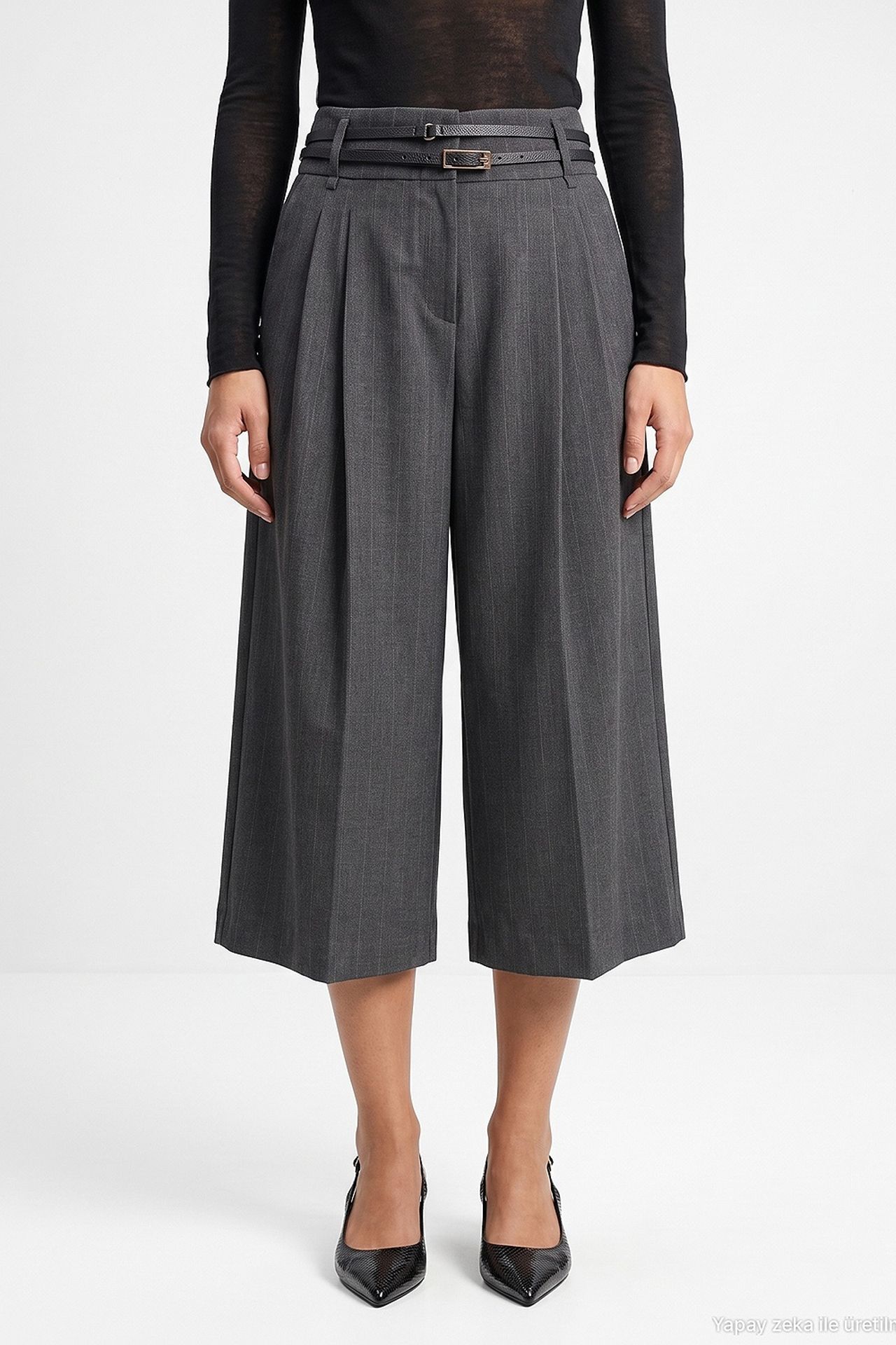 DILVIN Women's Tailored Pull-On Shorts
