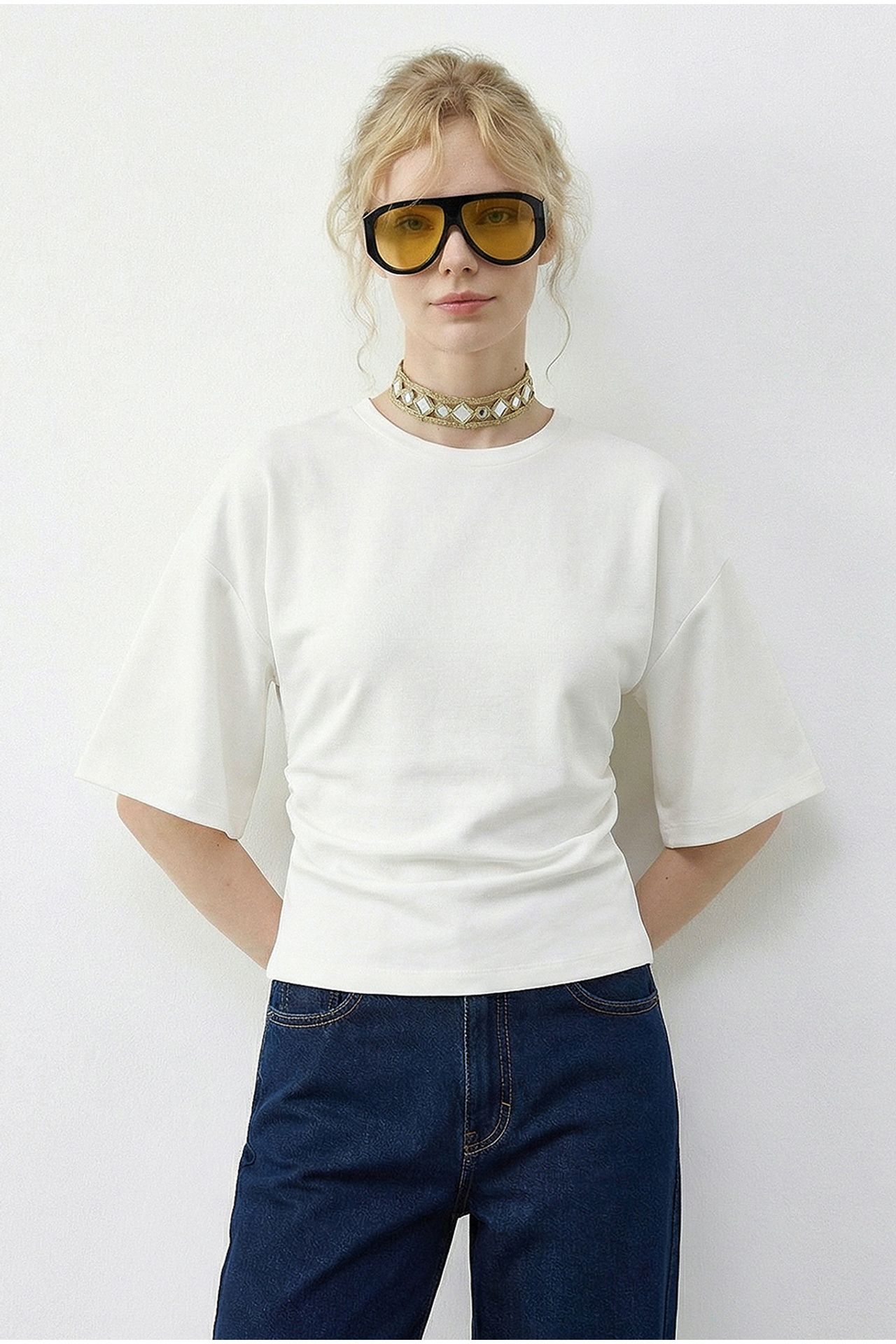 LUCCI Regular Fit Crew Neck T-Shirt 2