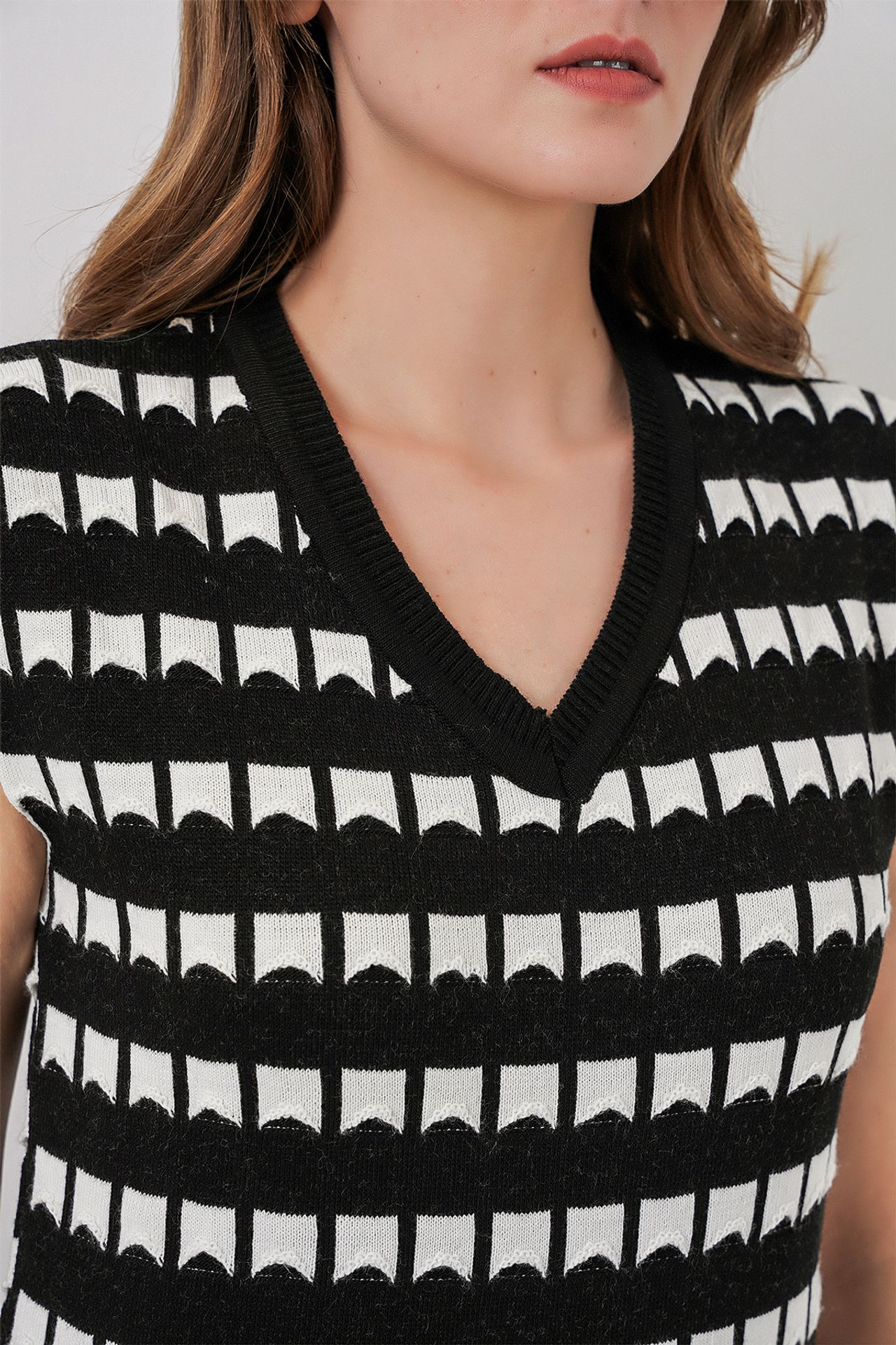 BDART Patterned Knitwear Midi Dress 4