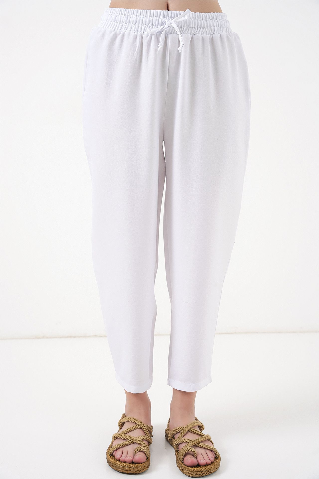 BDART Linen Blend Long Sleeve Shirt and Pants Co-ord Set 4