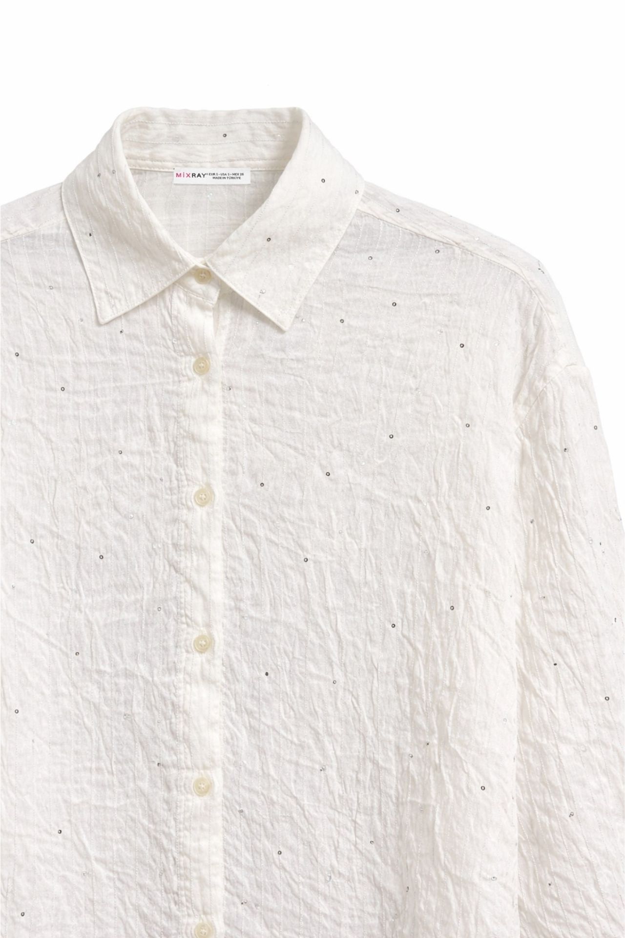 MIXRAY Women's Cotton-Blend Shirt 2