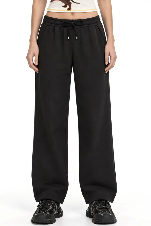 MIXRAY High Waist Pull On Straight Leg Pants with Pockets