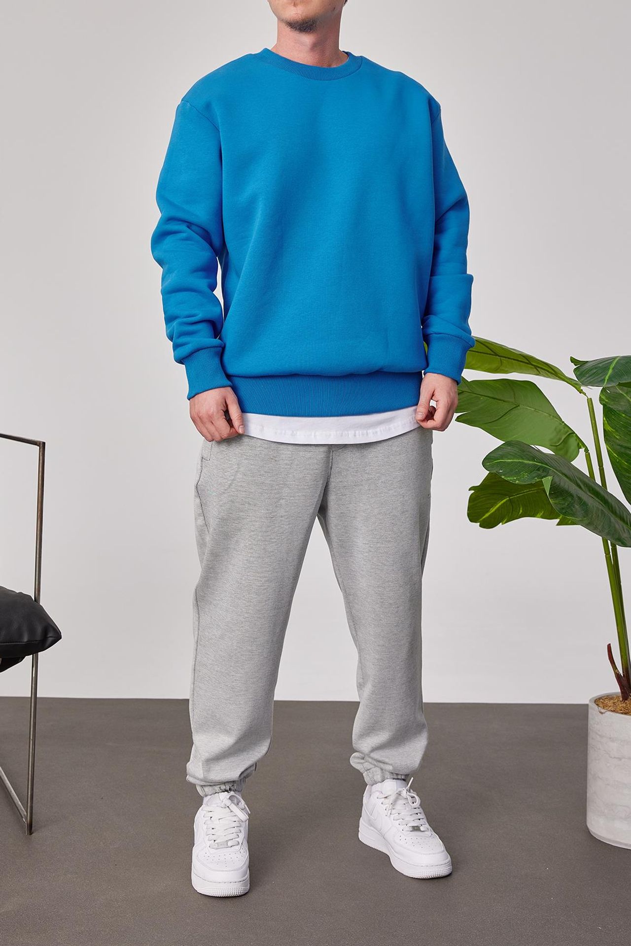 NOMARC Bisiklet Yaka Fitilli Sweatshirt 3