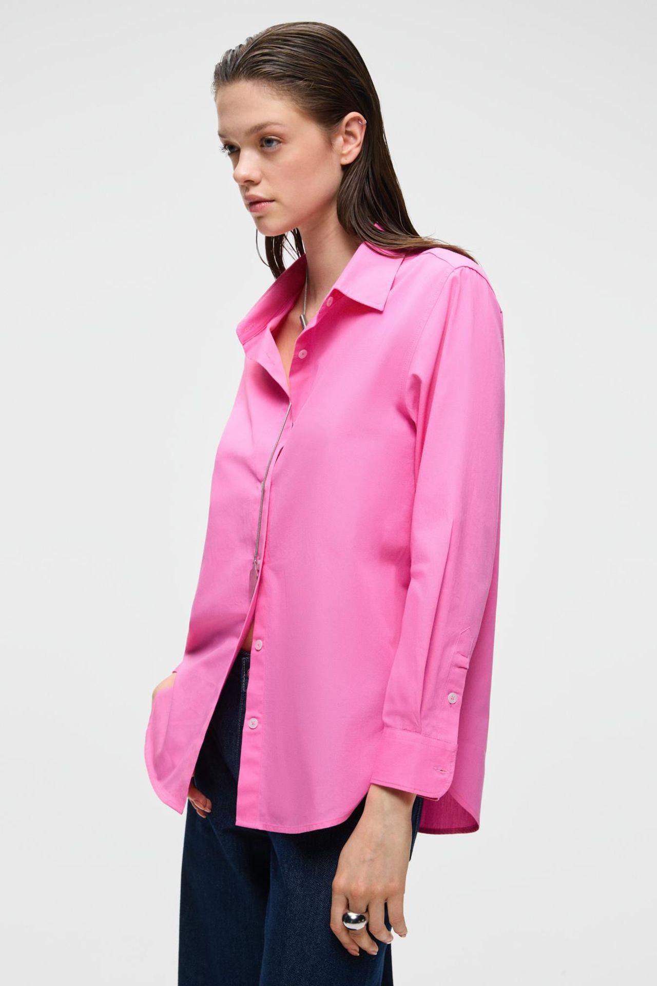 GRIMELANGE Oversized Long Sleeve Shirt 3