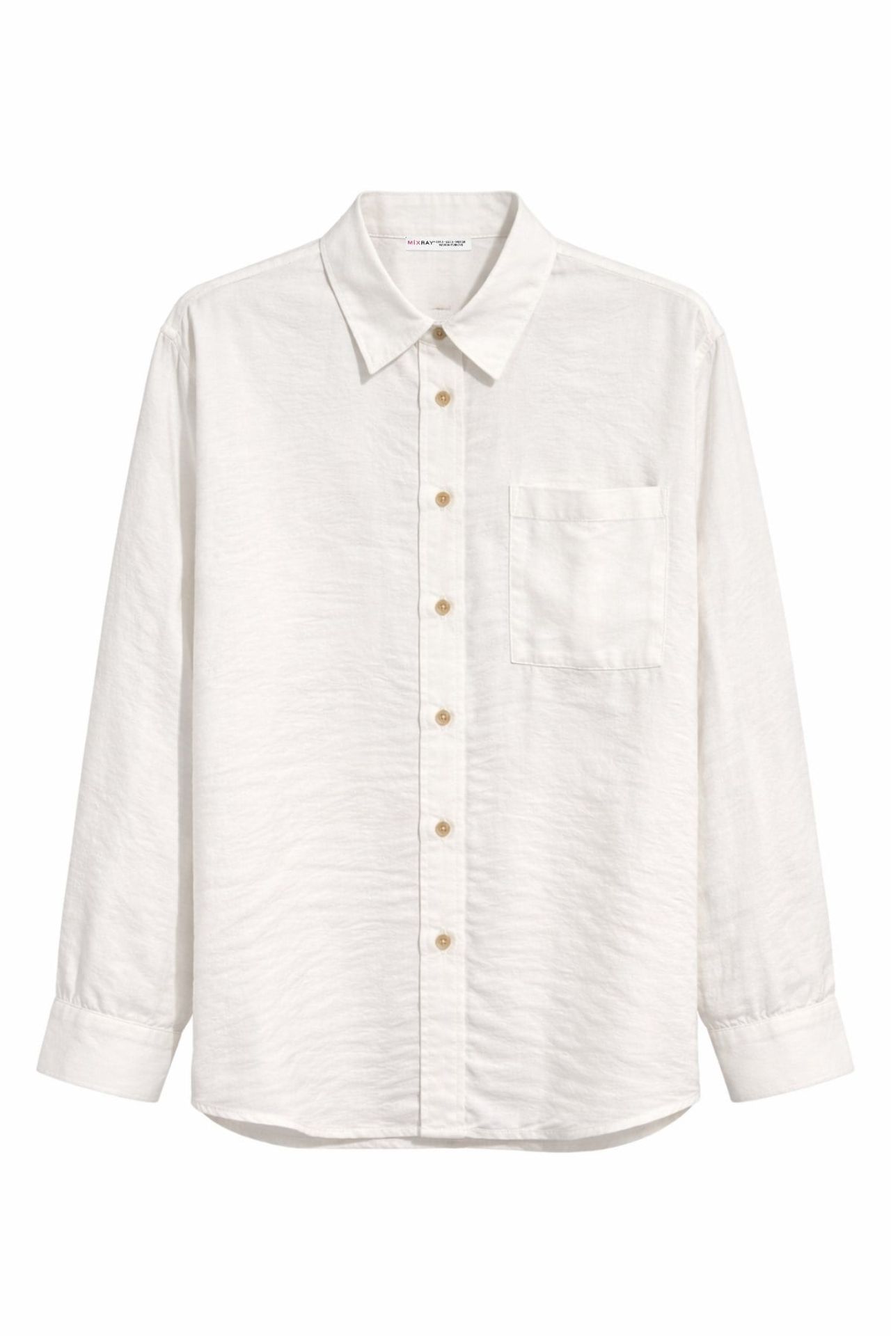 Mixray Relaxed Fit Shirt with Pocket 1