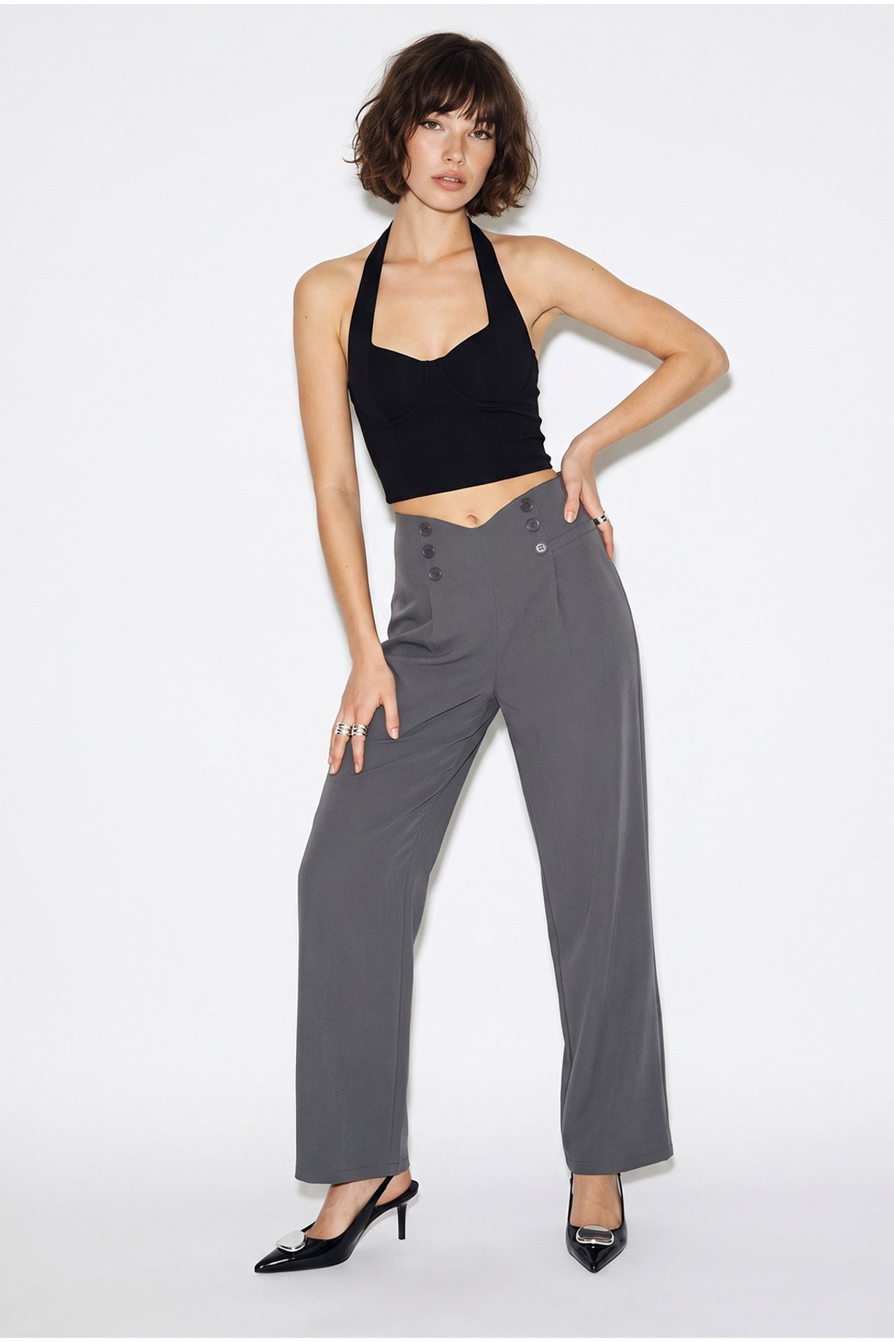 LUCCI Women's Straight-Leg Pants