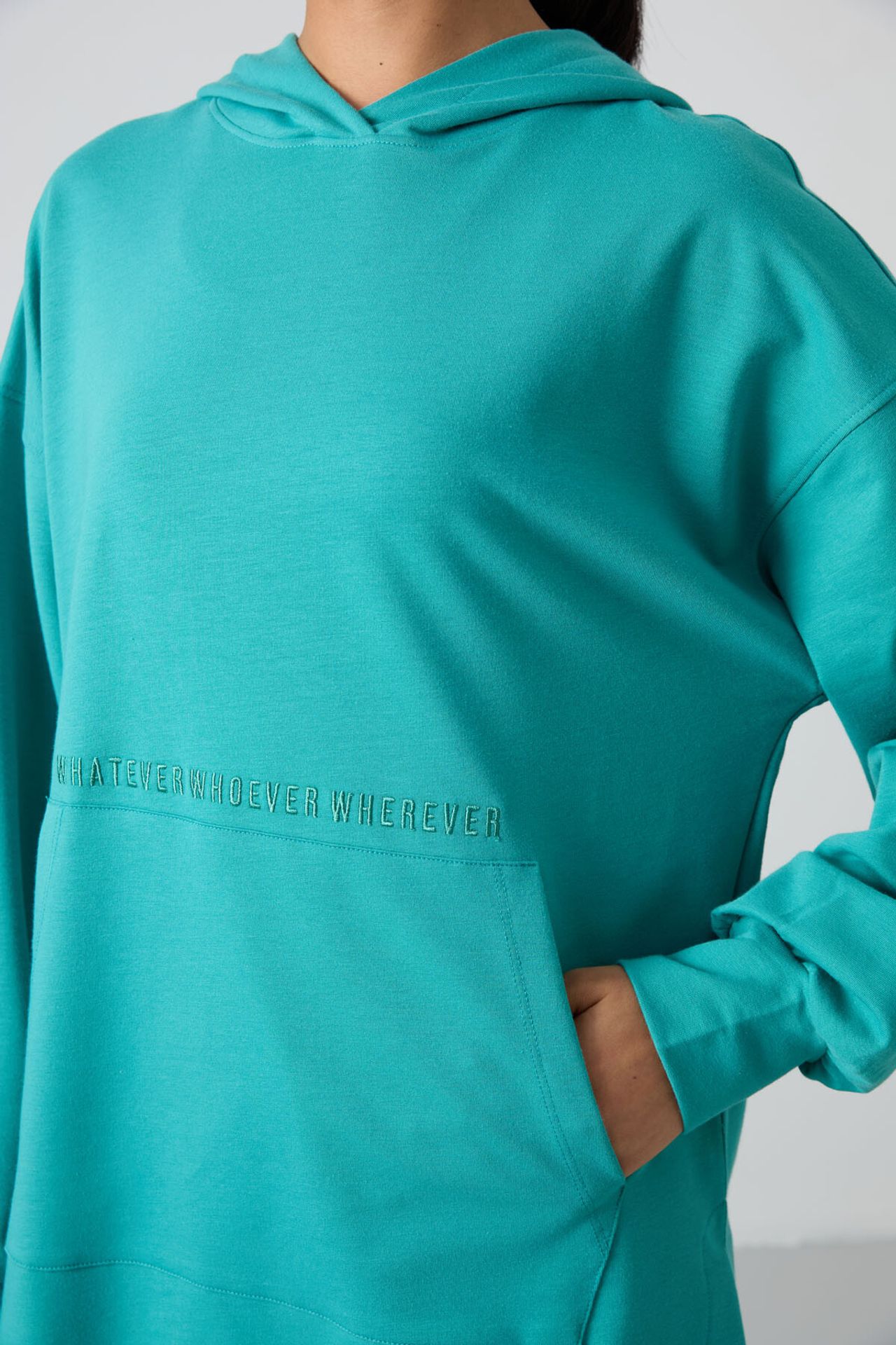 TOMMY Oversized Printed Hooded Sweatshirt 3