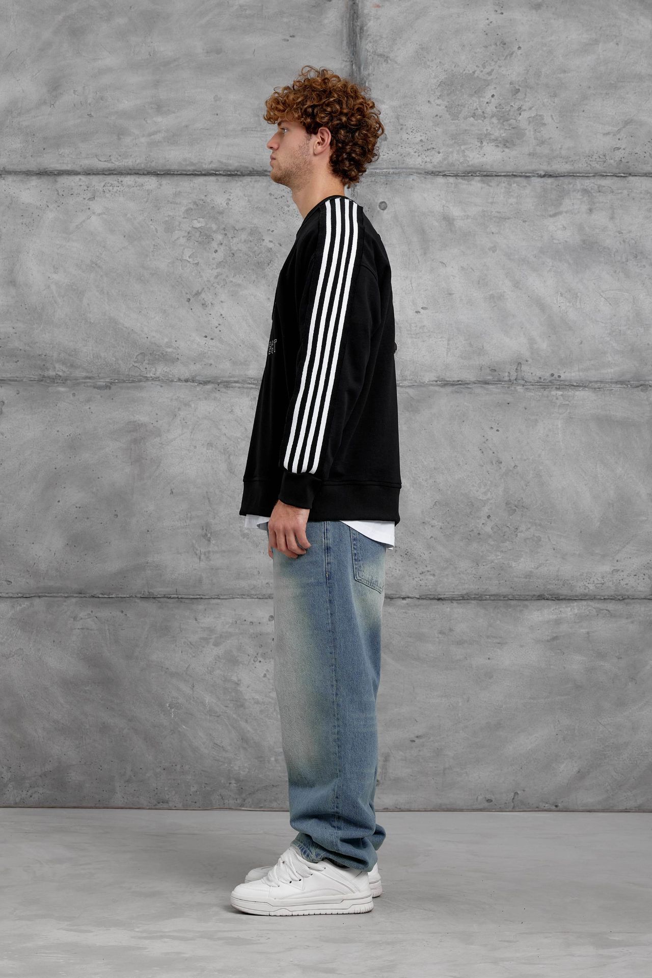 NOMARC Rahat Kesimli Bisiklet Yaka Sweatshirt 5