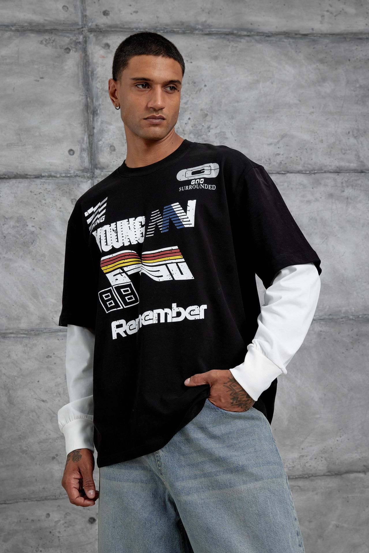 NOMARC Rahat Bisiklet Yaka Sweatshirt 4