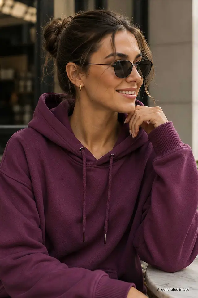 TOMMY Women's Cotton-Blend Sweatshirt