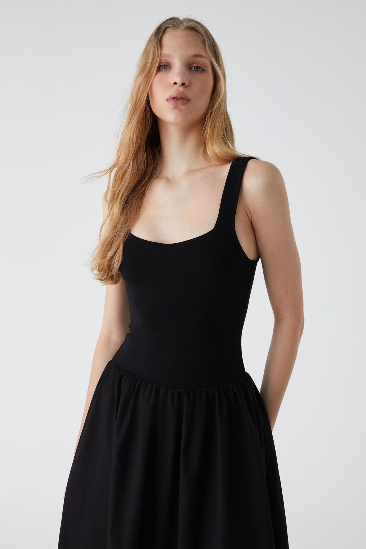 GRIMELANGE Square Neck Midi Dress 3