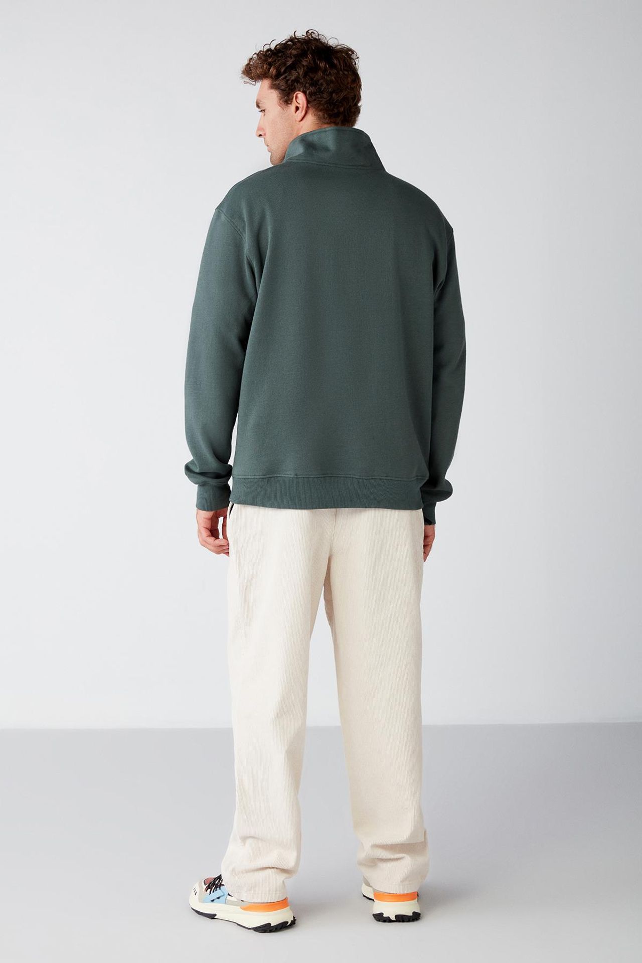 GRIMELANGE Yarım Fermuarlı Sweatshirt 6