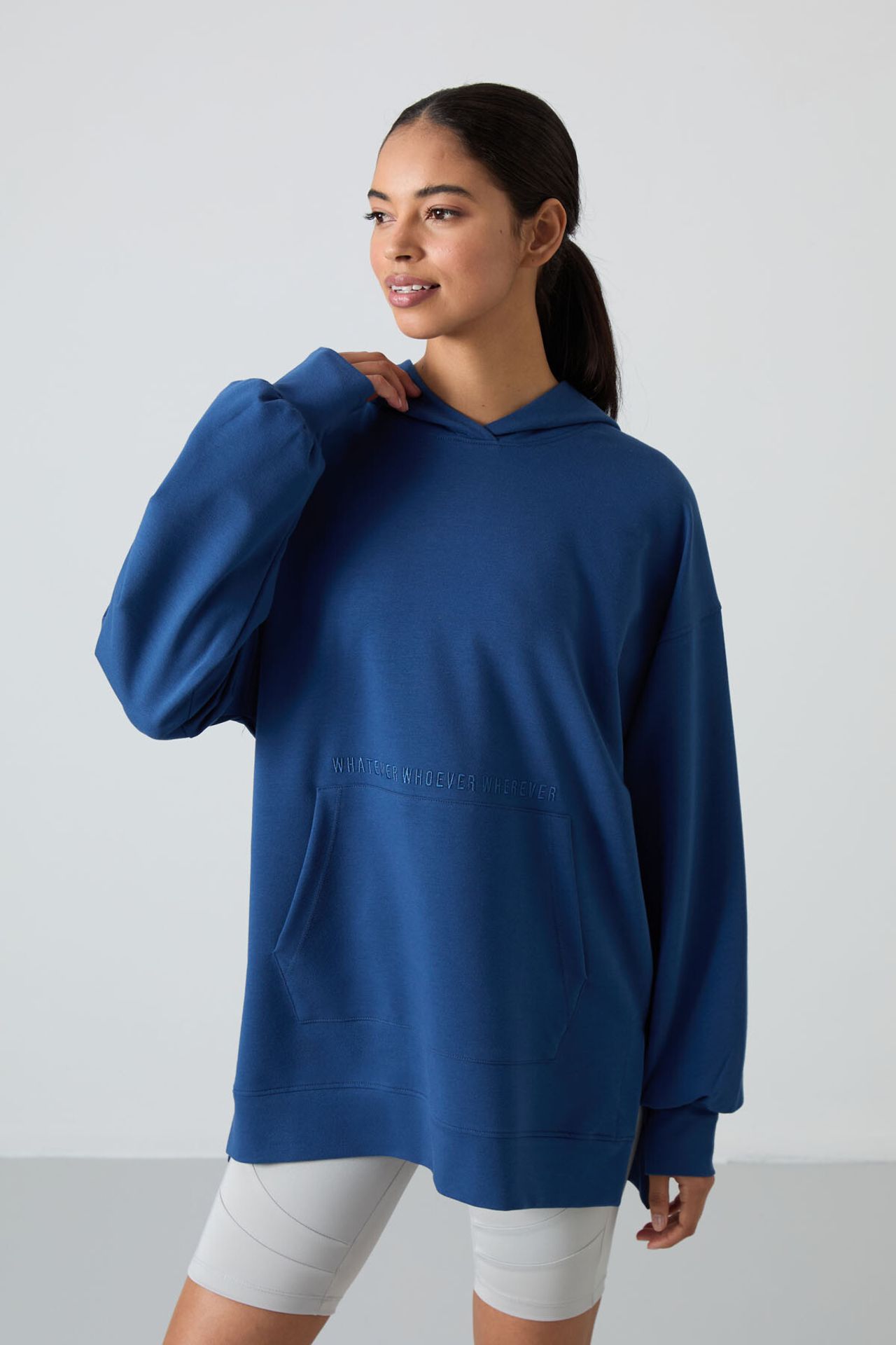 TOMMY Oversized Printed Hooded Sweatshirt 5