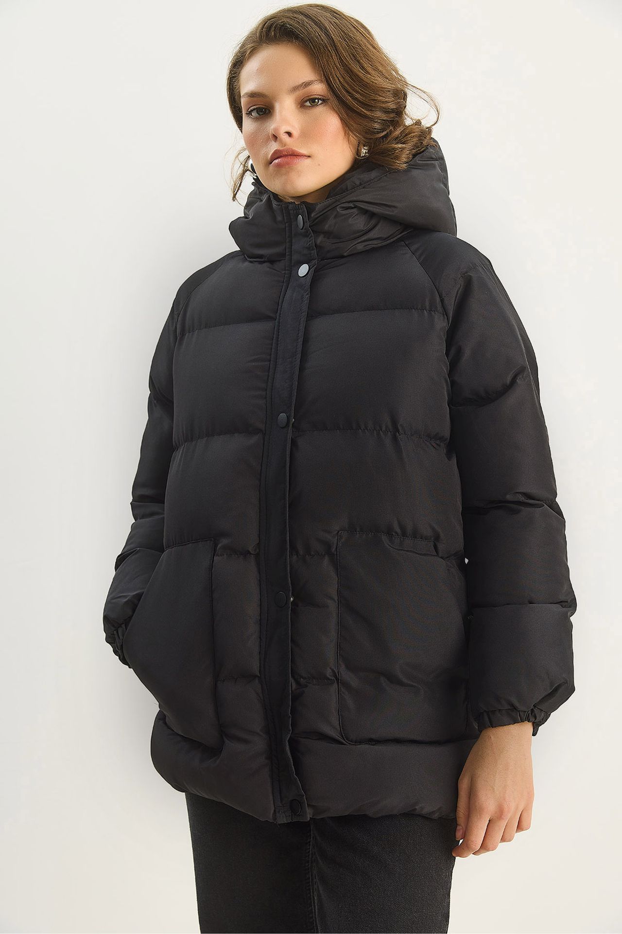 LUCCI Hooded Puffer Down Coat 4